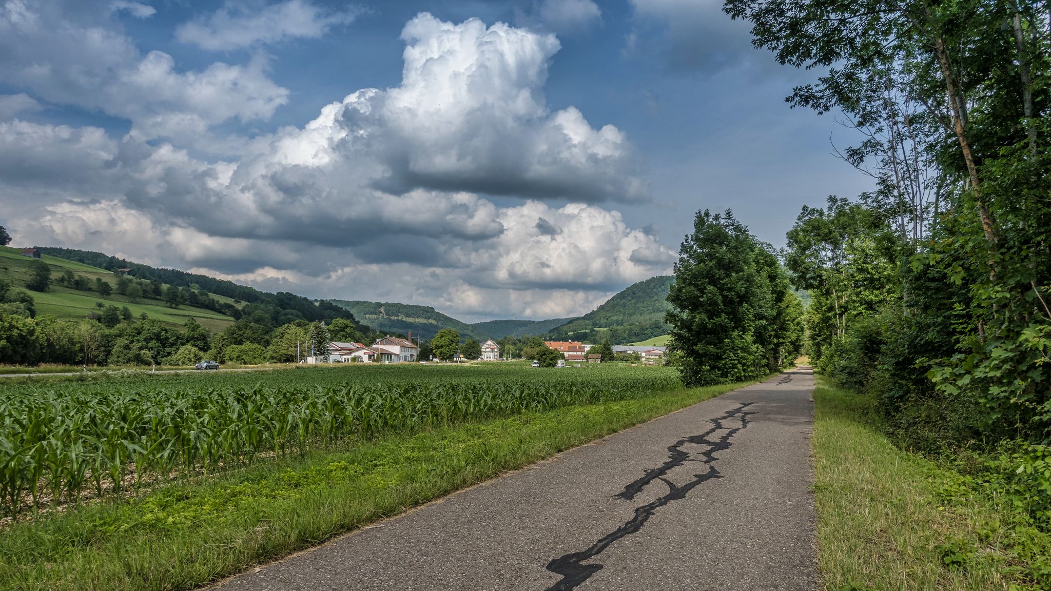 Radweg nach Weißenstein