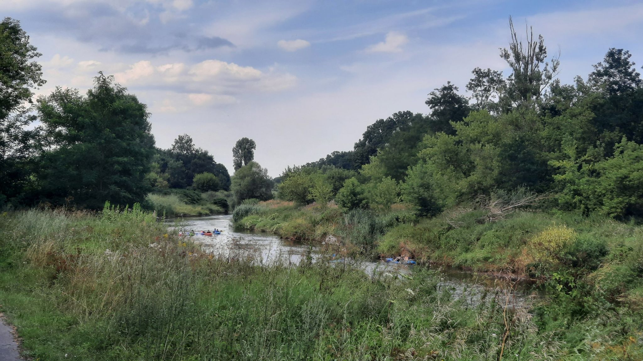 Neiße in Guben