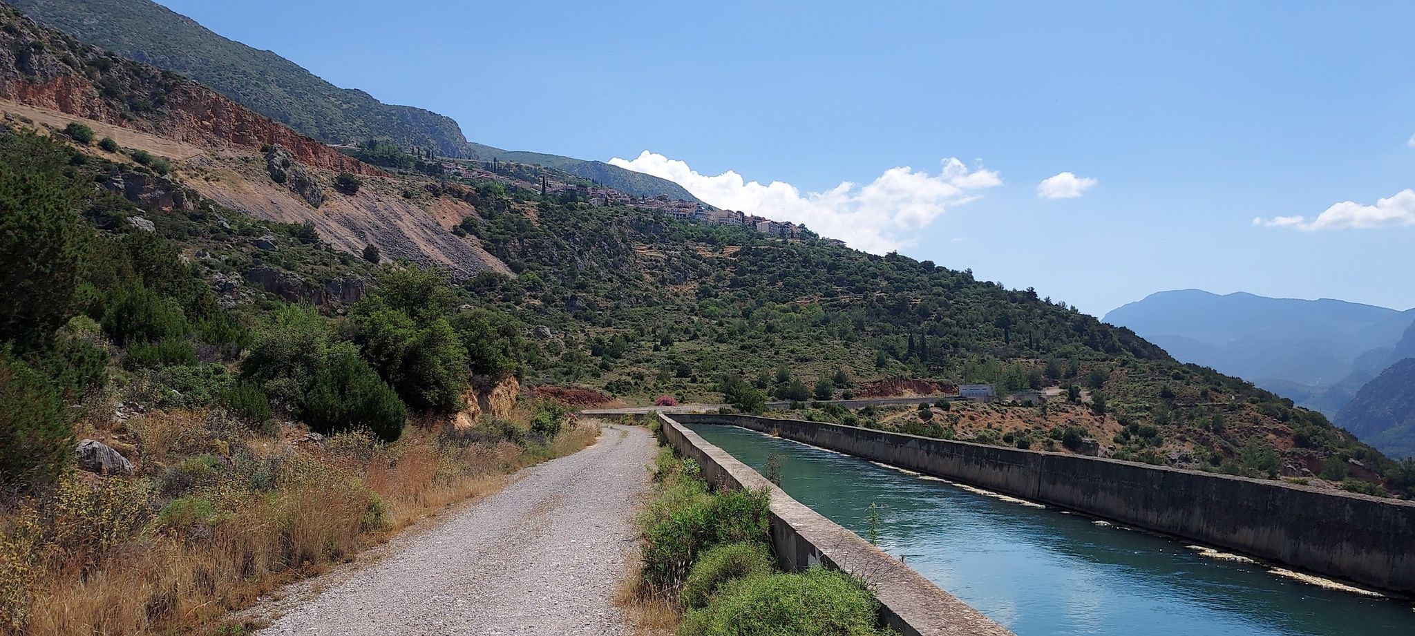Blick auf Delphi