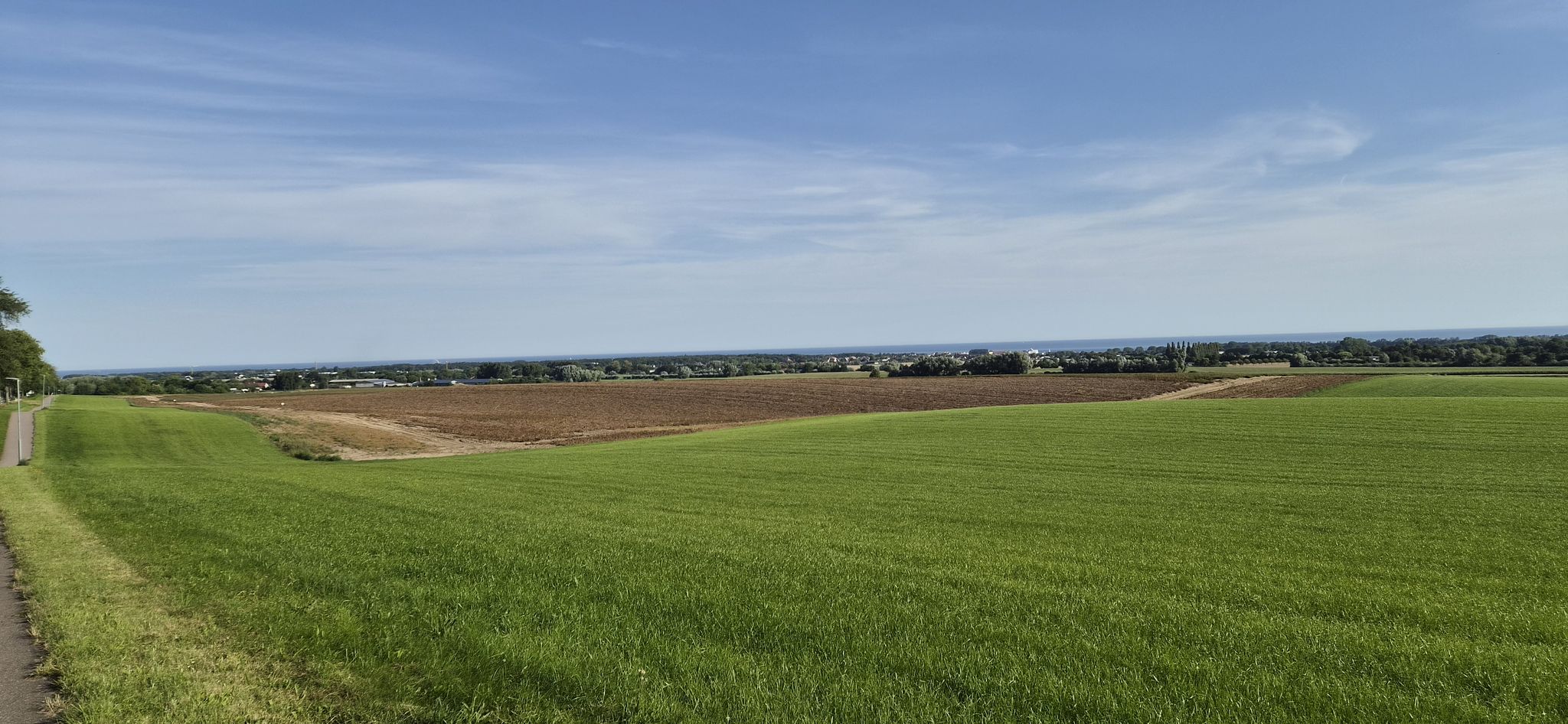 Blick über Kühlungsborn zur Ostsee