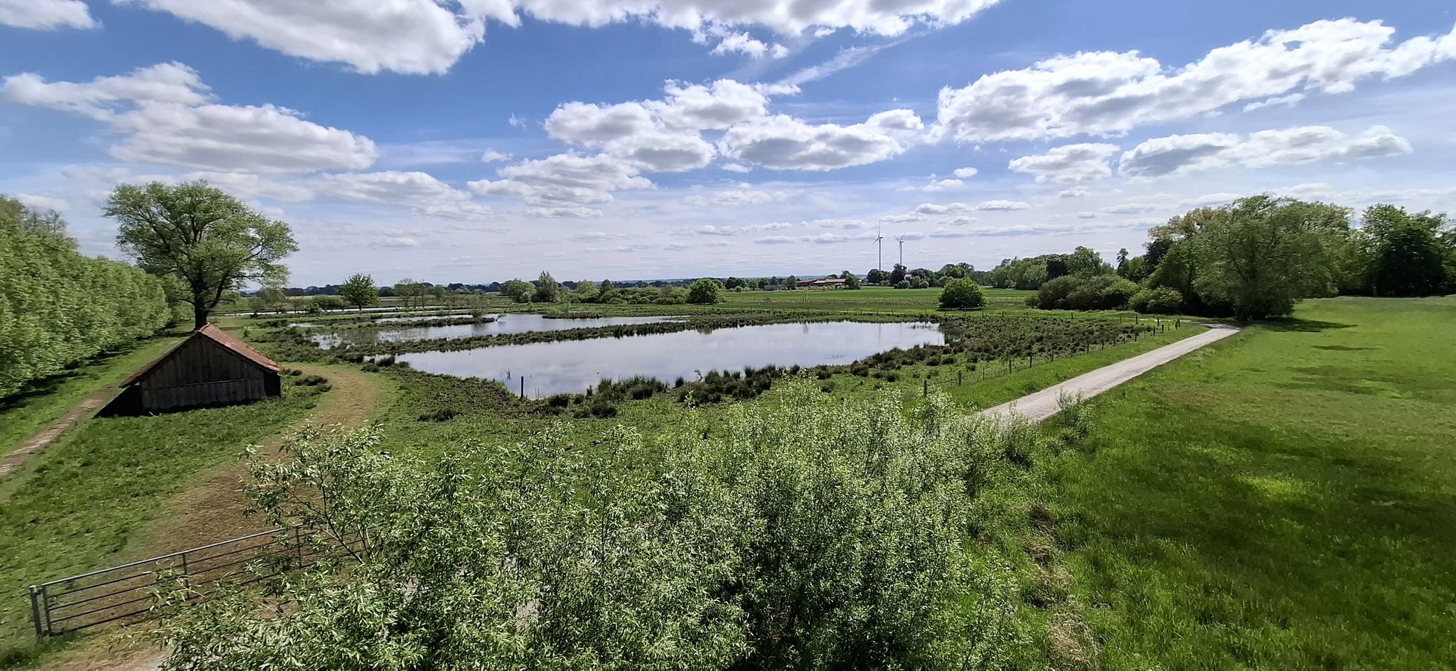 Blick vom Woeste-Aussichtsturm