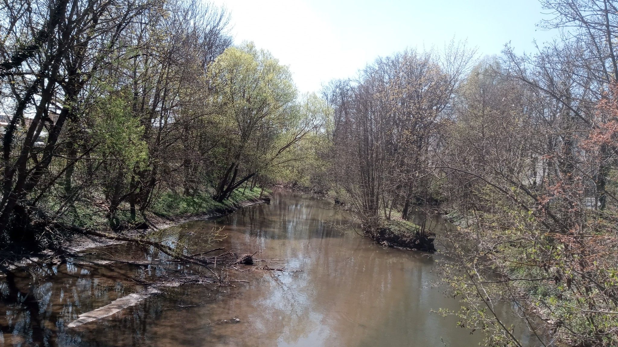Der Fluss Bibert Zirndorf