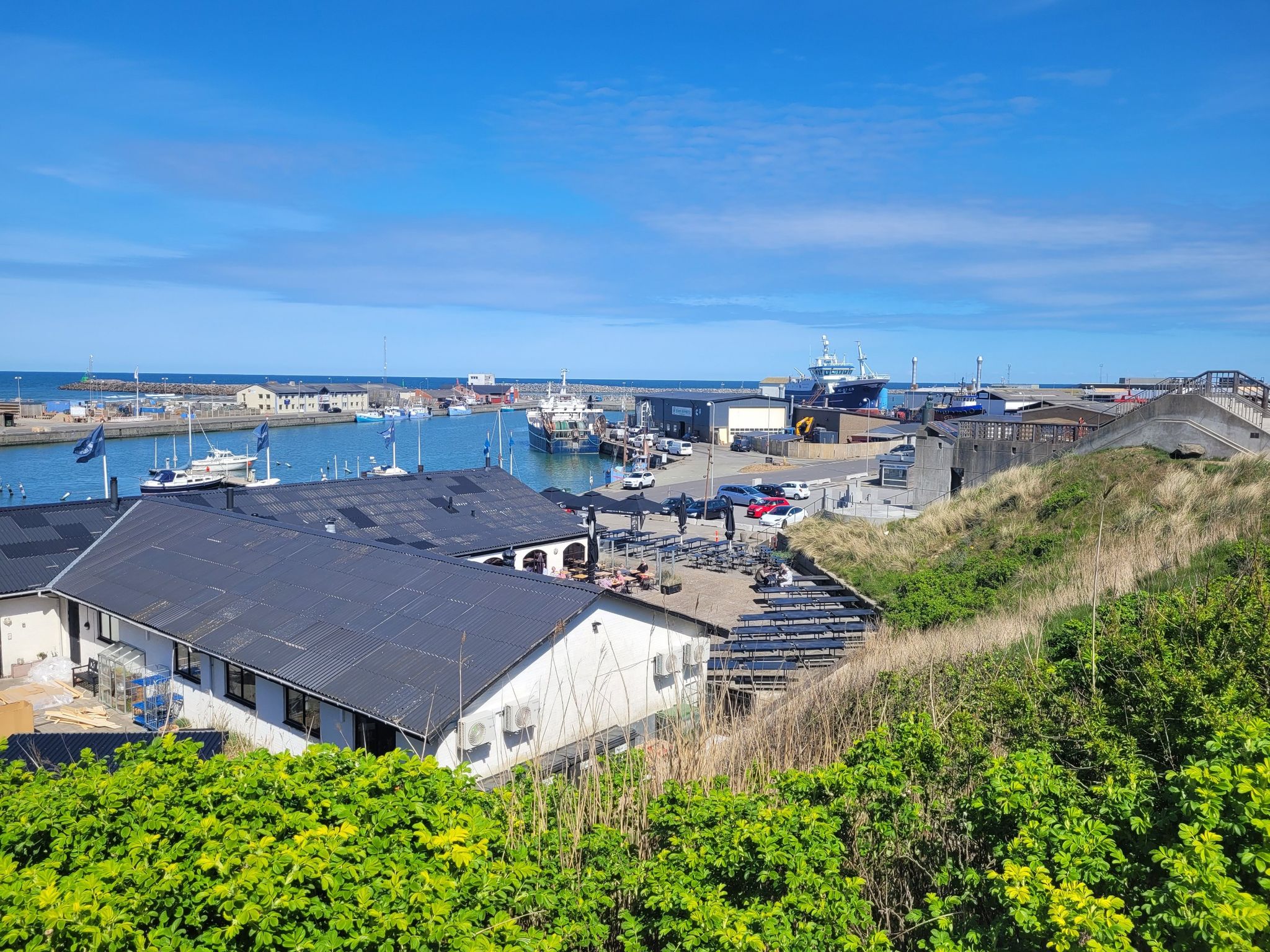 In Hirtshals - erstmal orientieren...