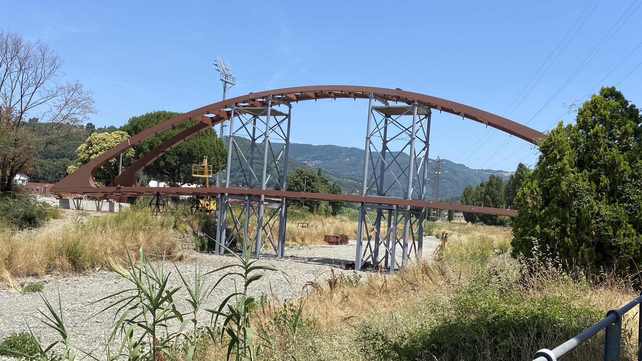 Brücke in Bau