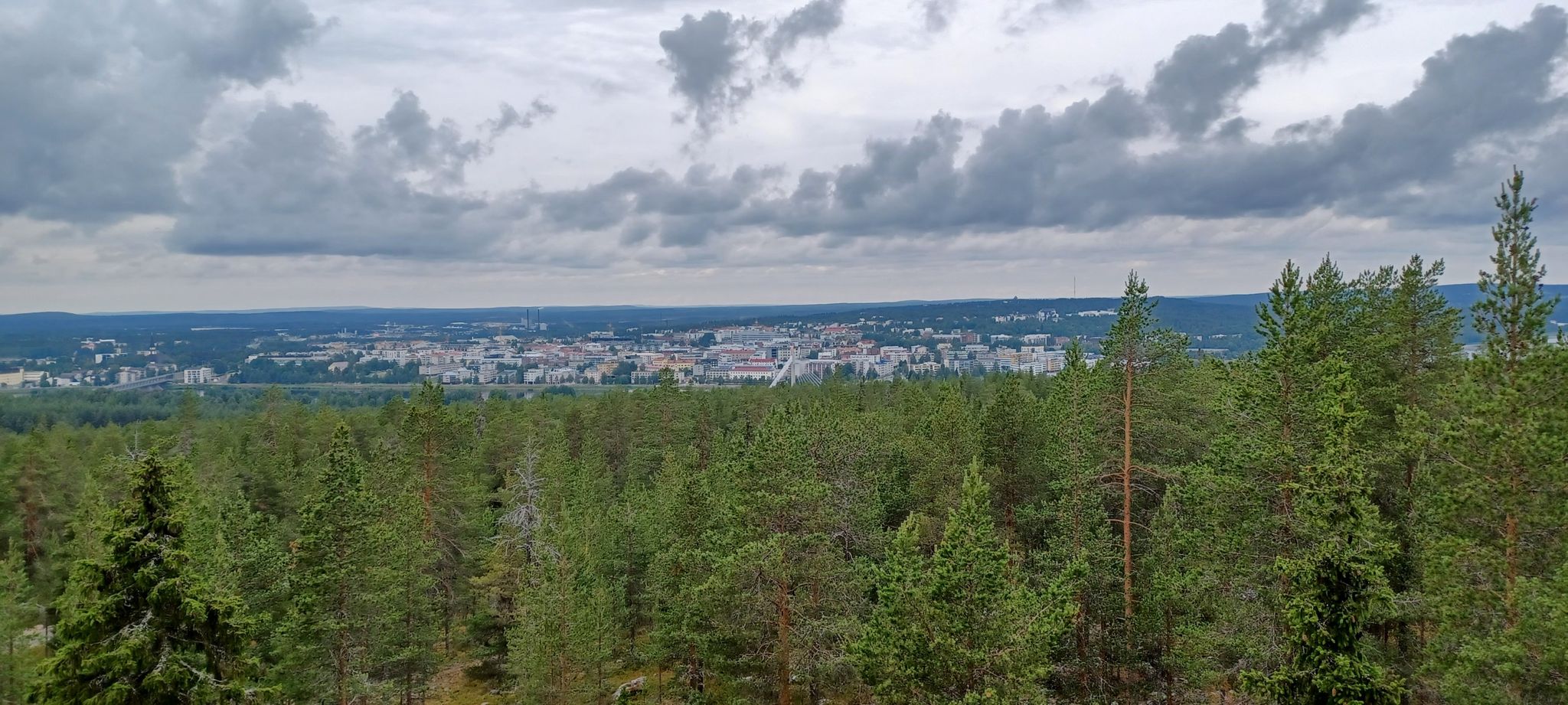 Rovaniemi vom Aussichtsturm