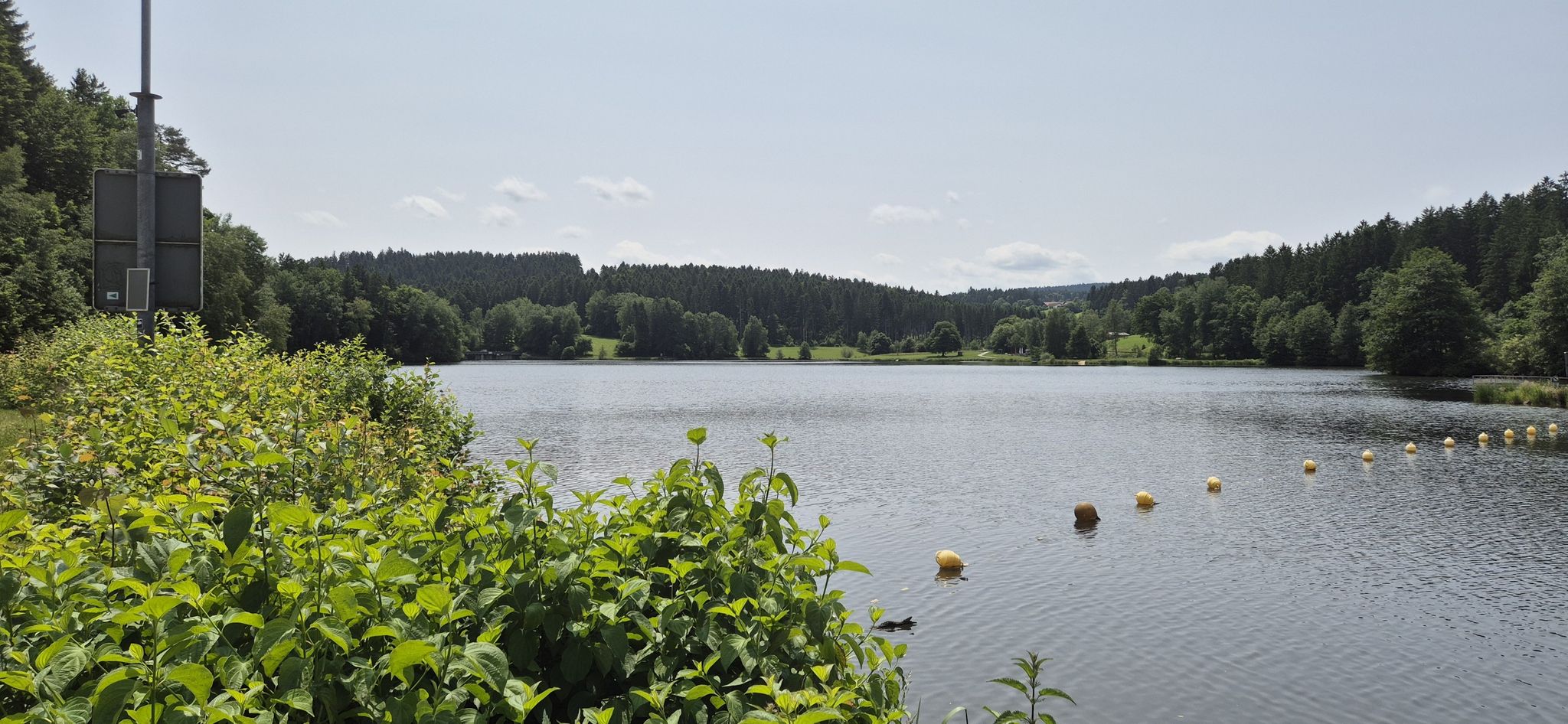 Rannasee mit Blick auf österreichische Seite