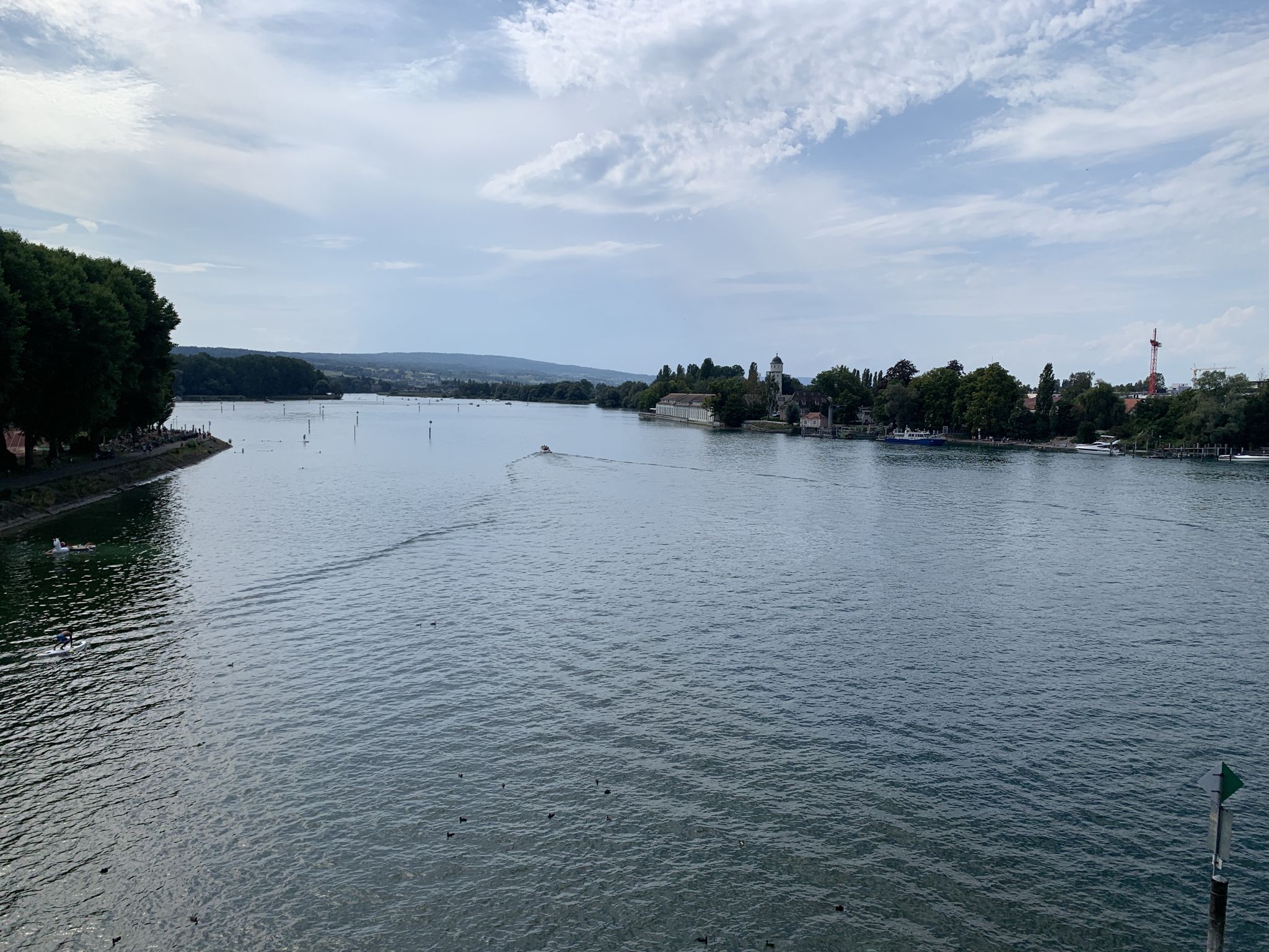 Von der Schänzlebrücke
