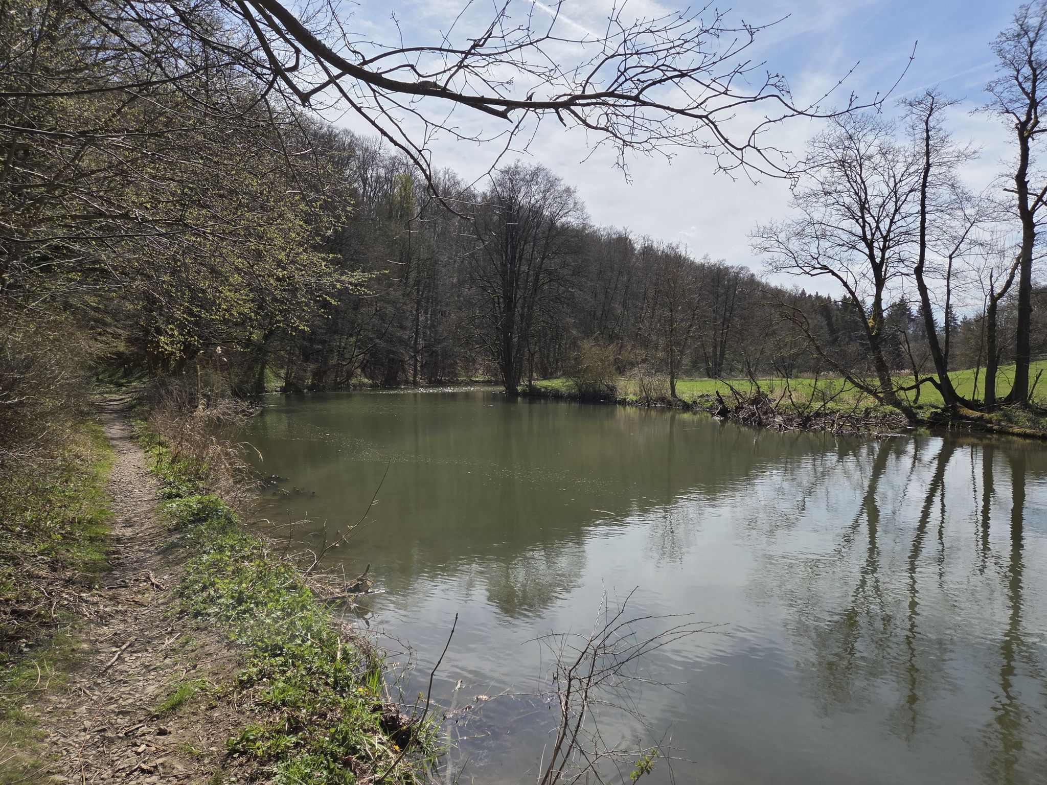Weg an der Jagst