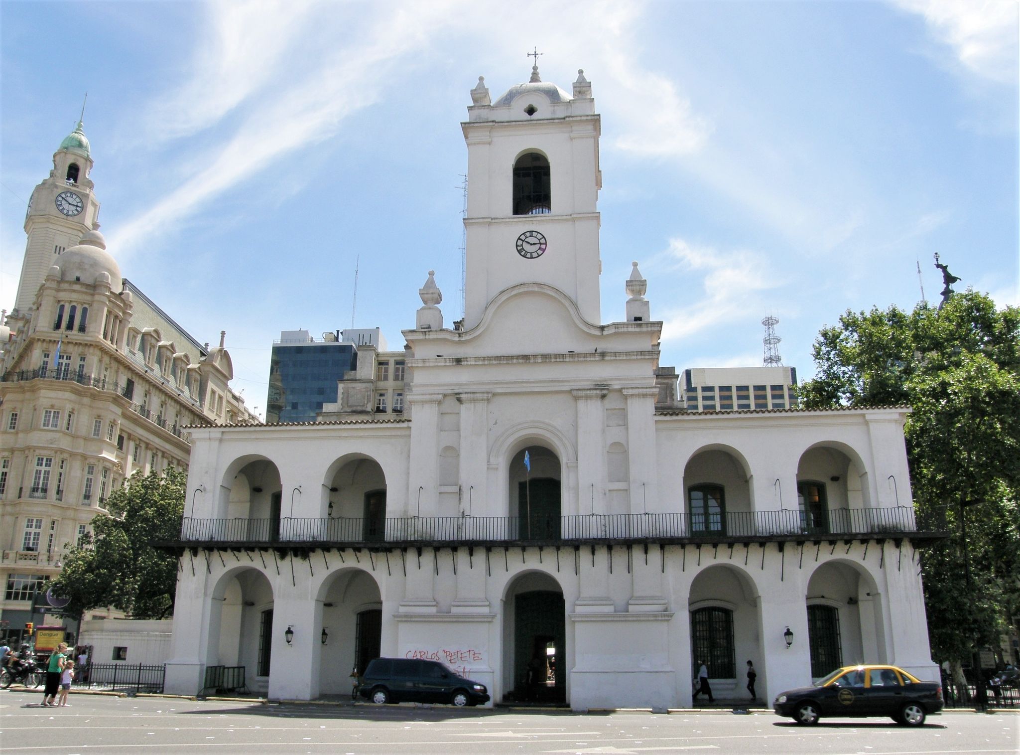 Das Cabildo ist der frühere Regierungssitz während des Vizekönigreichs des Río de la Plata