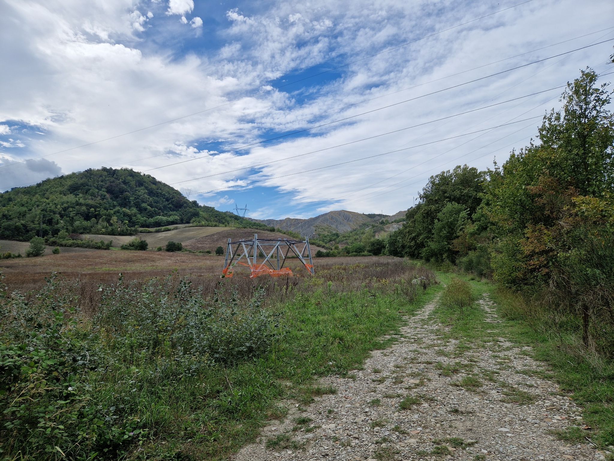 inizio salita per Casola Canina