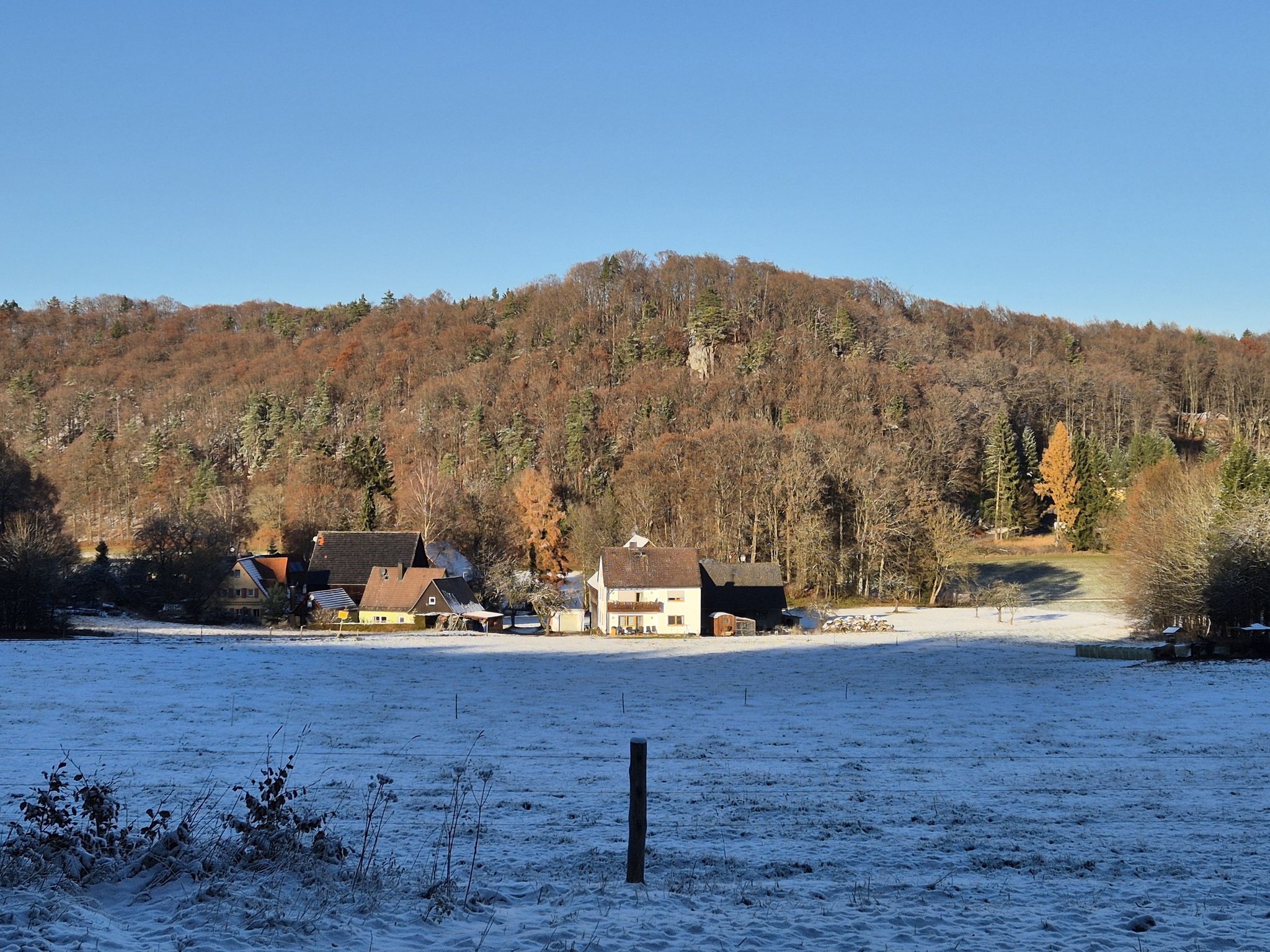 Blick hinüber zum Bleistein
