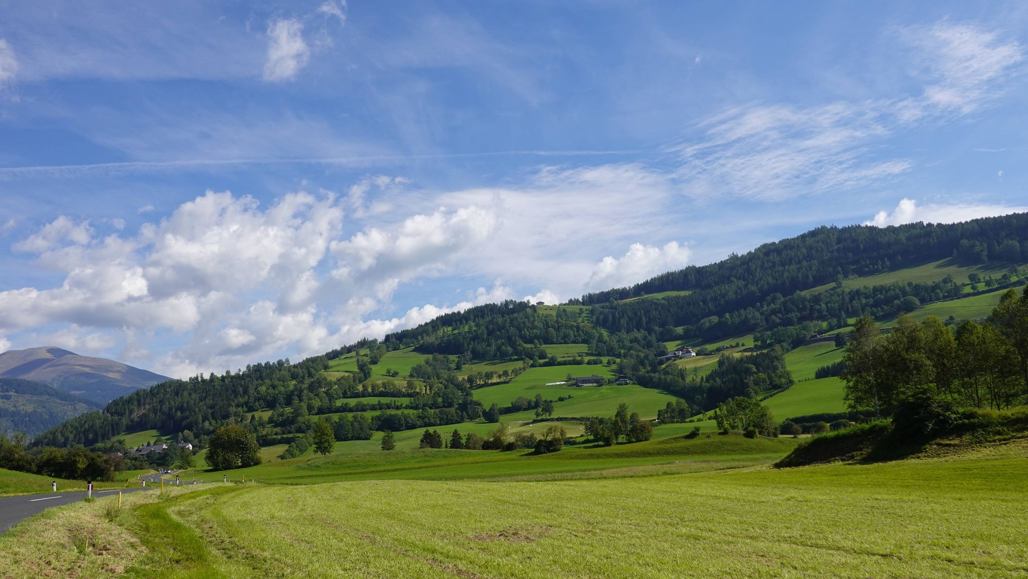 Bij Kirchturm im See, uitzicht