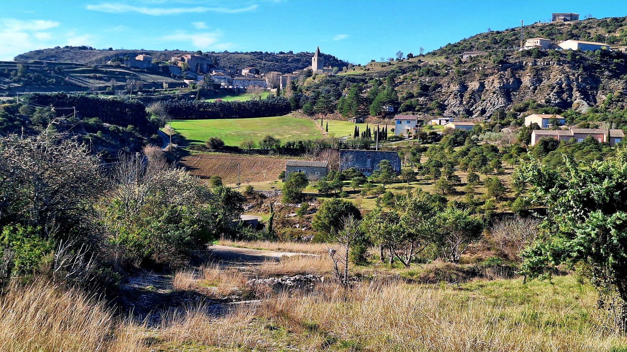 Vue sur Gras.