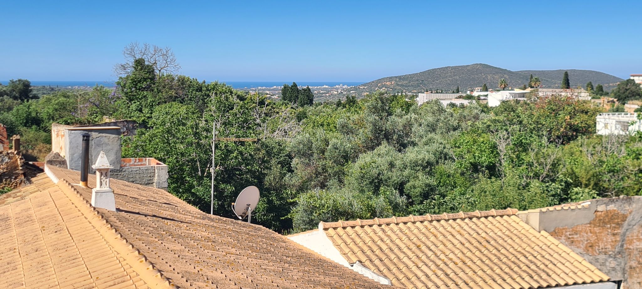 Blick aus Quarteira