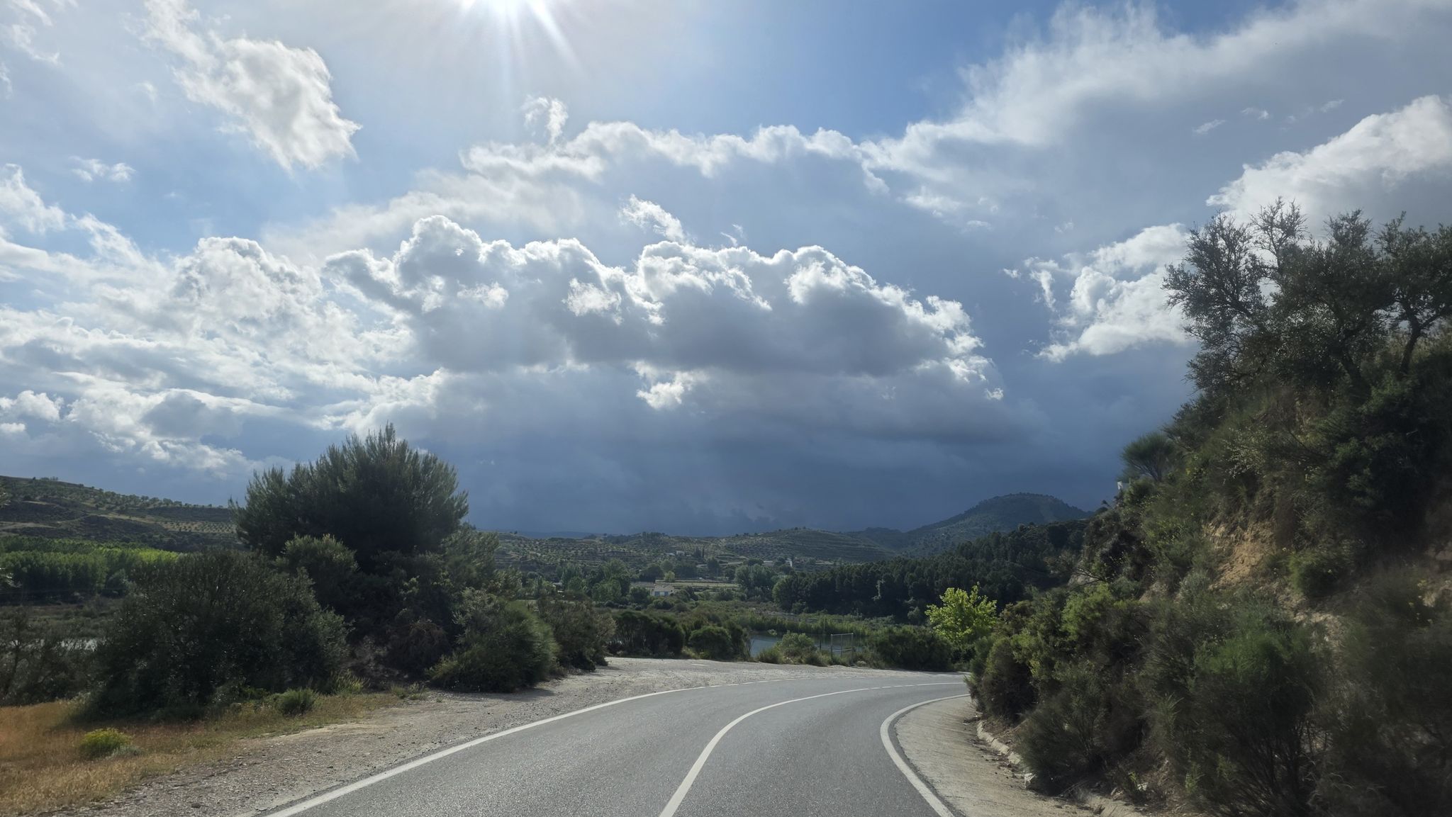 Ein Gewitter kündigt sich an