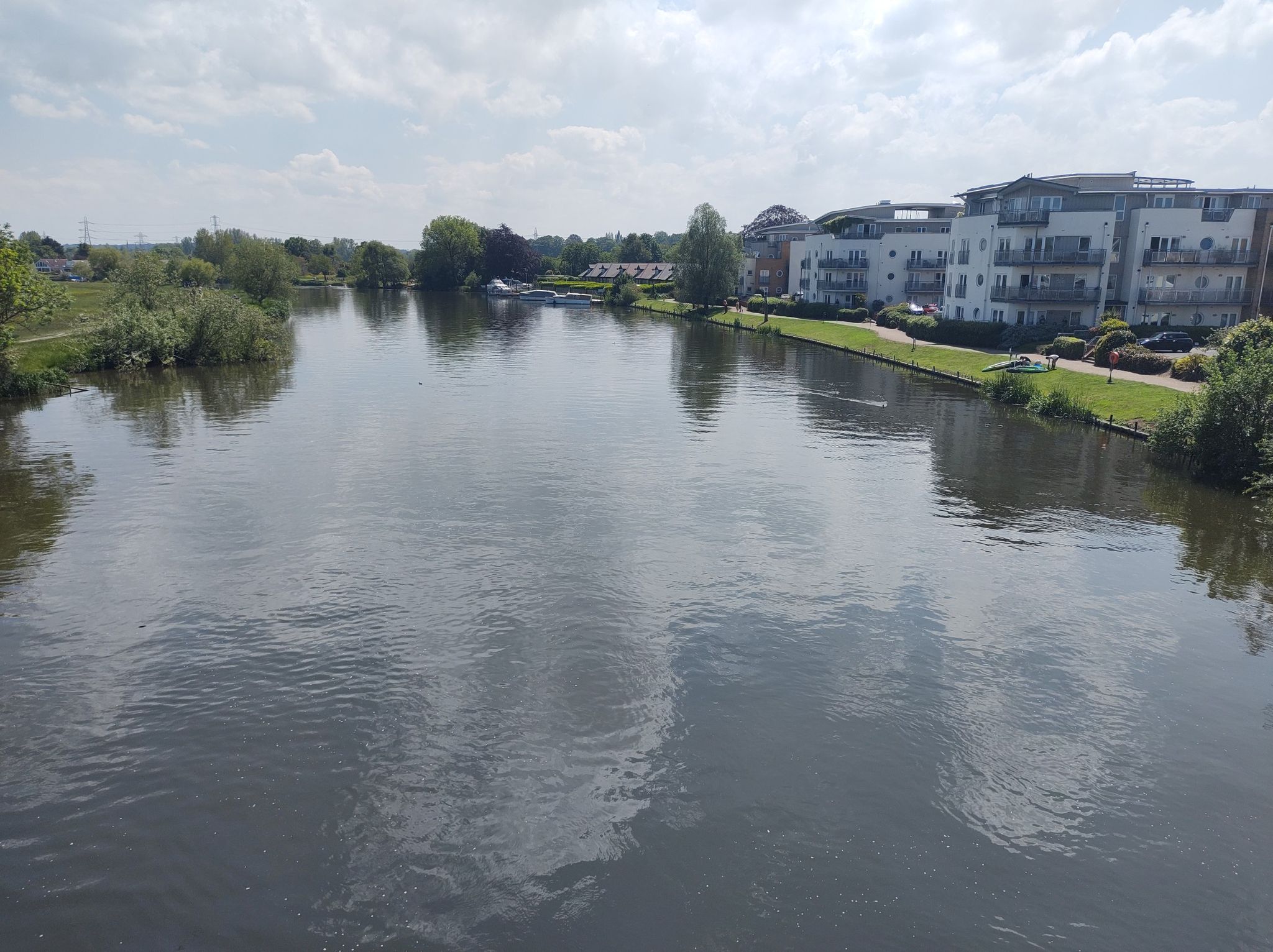 View from Chertsey Bridge