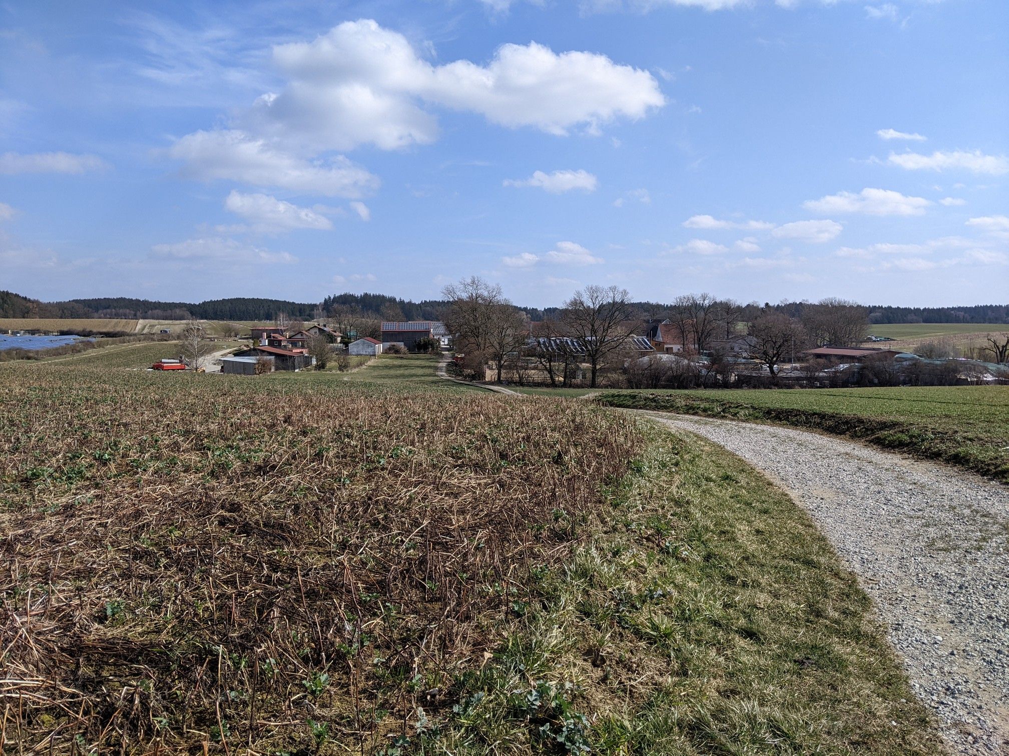Blick auf Reifersbrunn