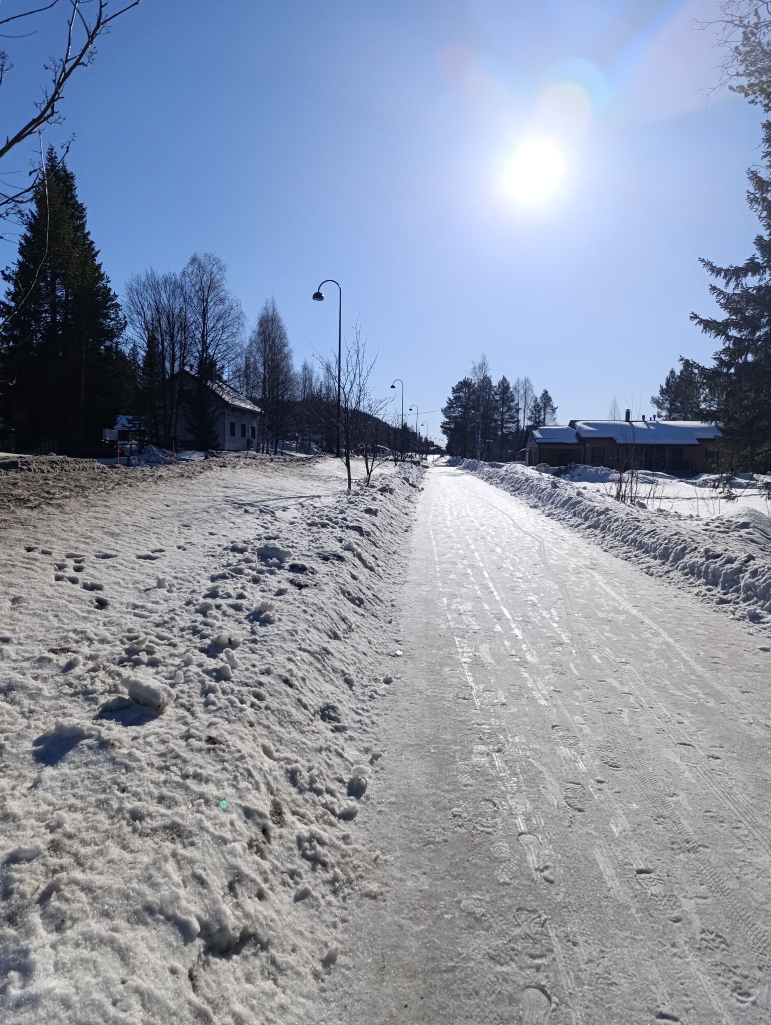 breiter Fußweg