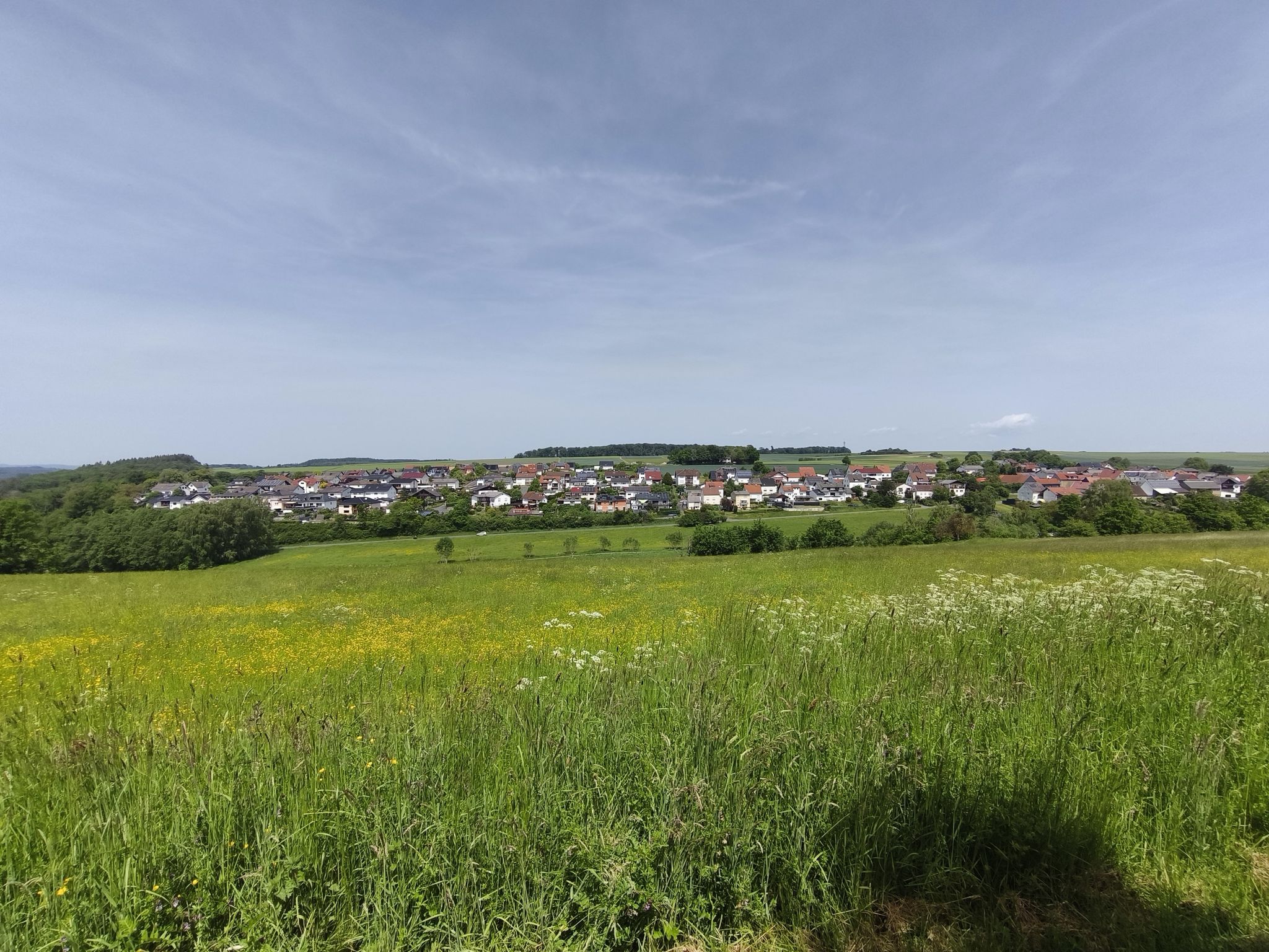 Blick auf Oberquembach