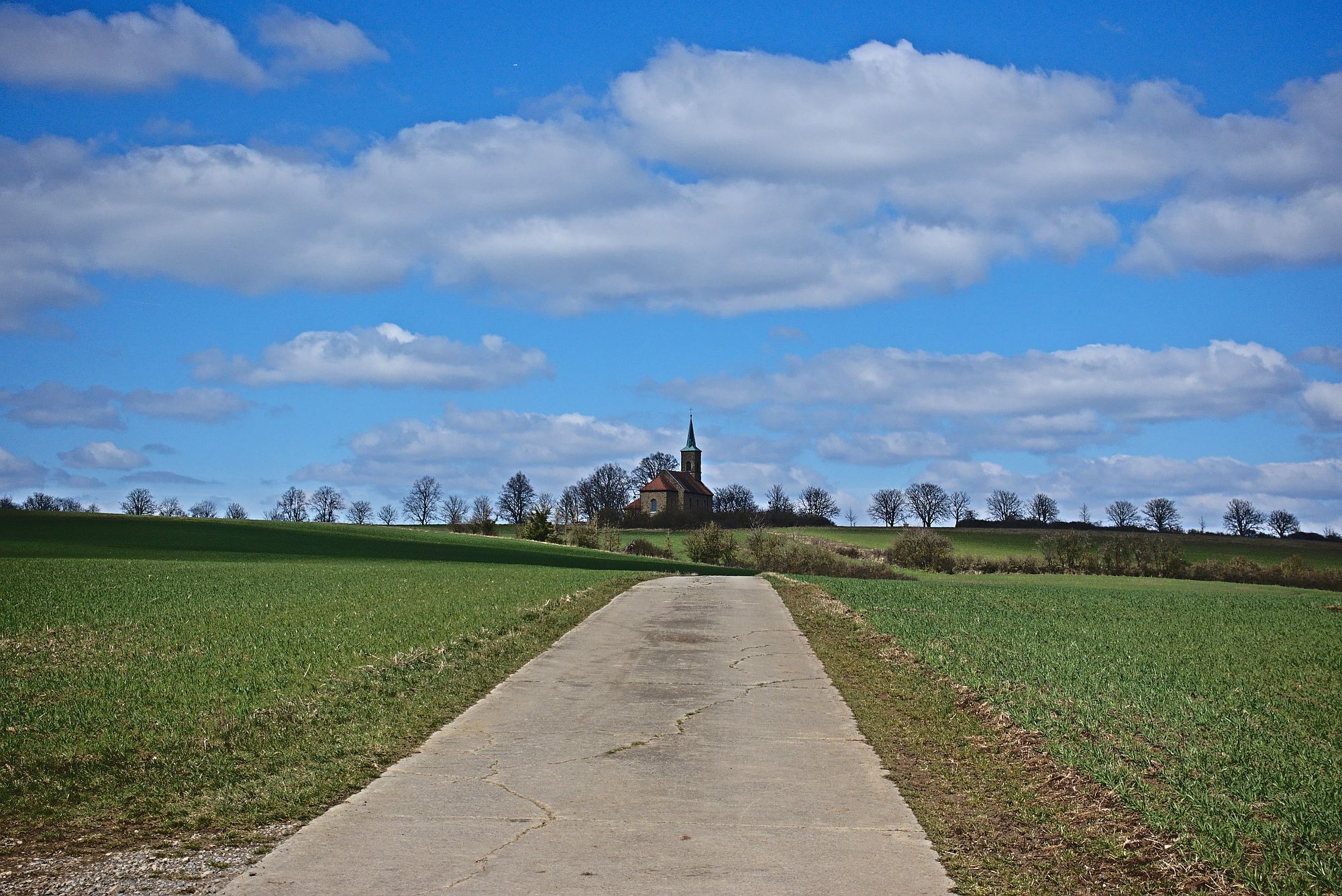 Voraus liegt die Kerlachkapelle