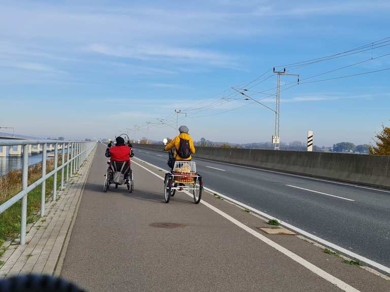 Einmal von zuhause🏠mit👩‍🦽🧑‍🦽🚴 über den alten Rügendamm nach Rambin zum
