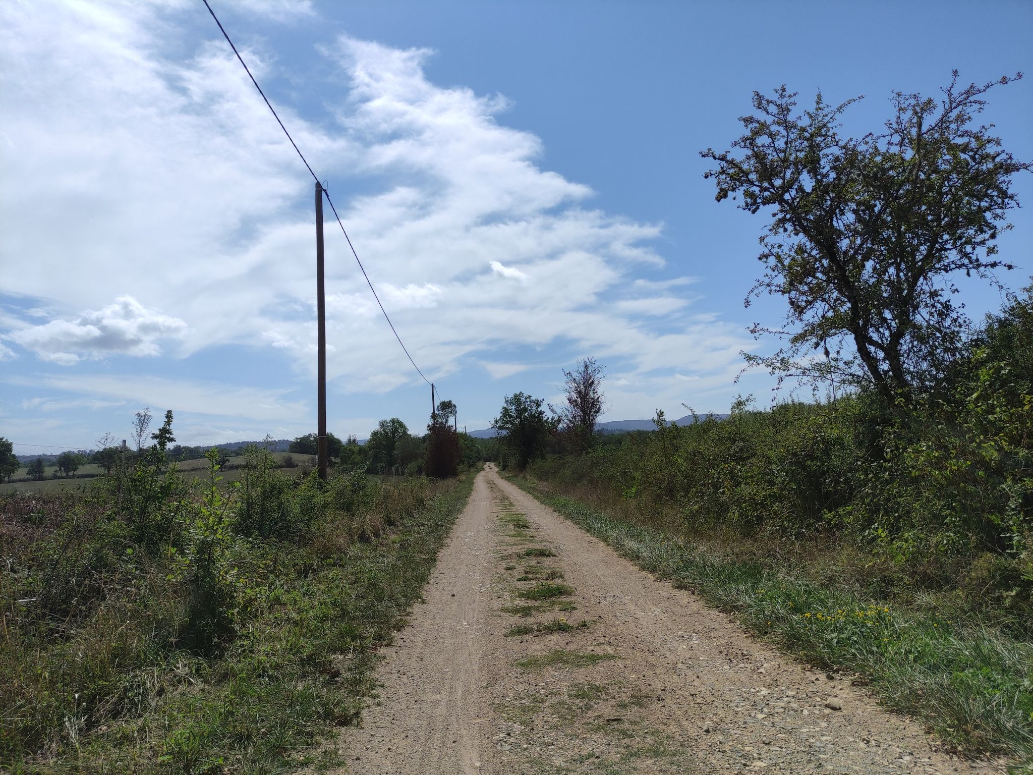 Une portion plus roulante depuis Bozouls  vers Bertholene