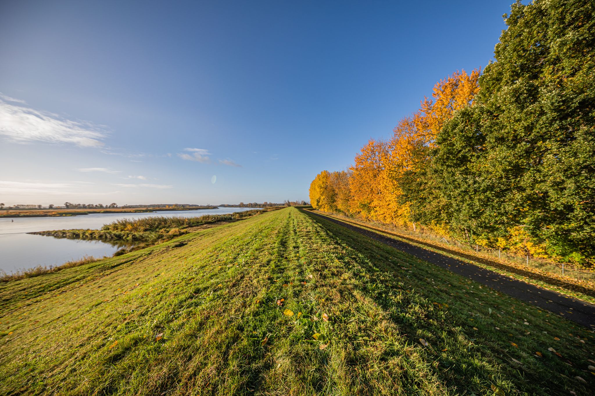 Blick vorwärts nicht minder schön