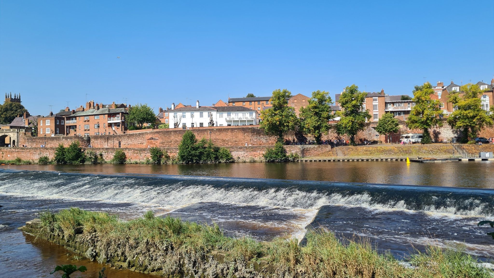 the old wall Chester