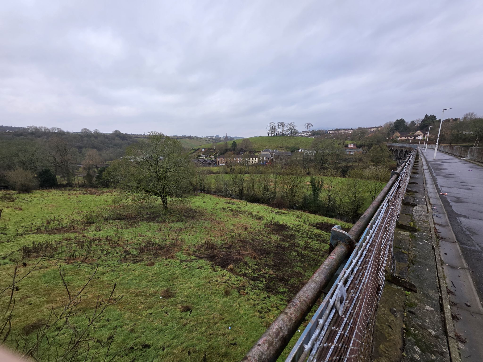 West side of former Leslie Railway Viaduct