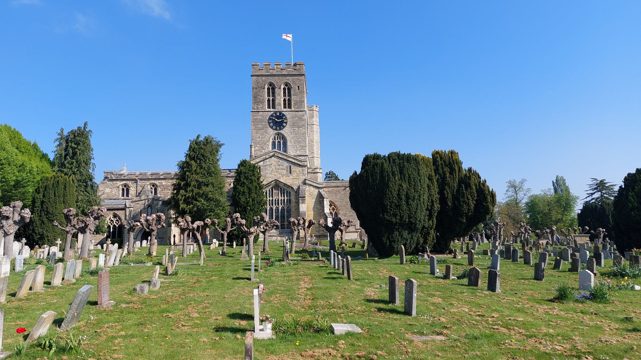 St. Marys Kirche in Thame, Oxfordshire-England