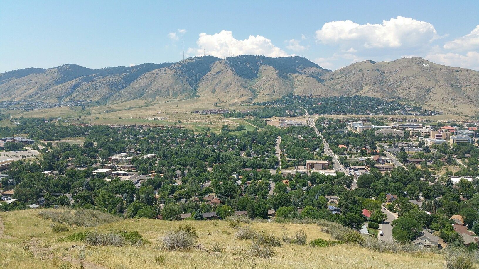 View toward Lookout Mountain 