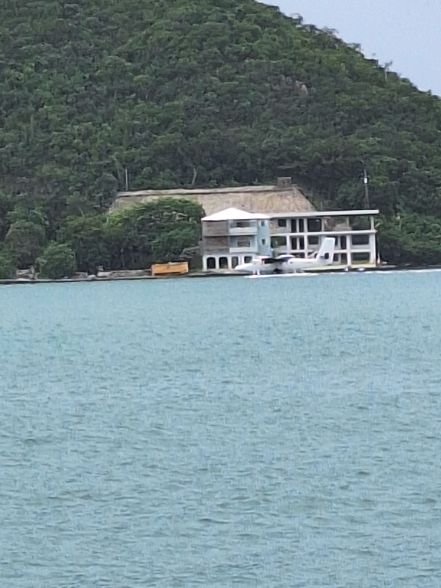 Landung Wasserflugzeug