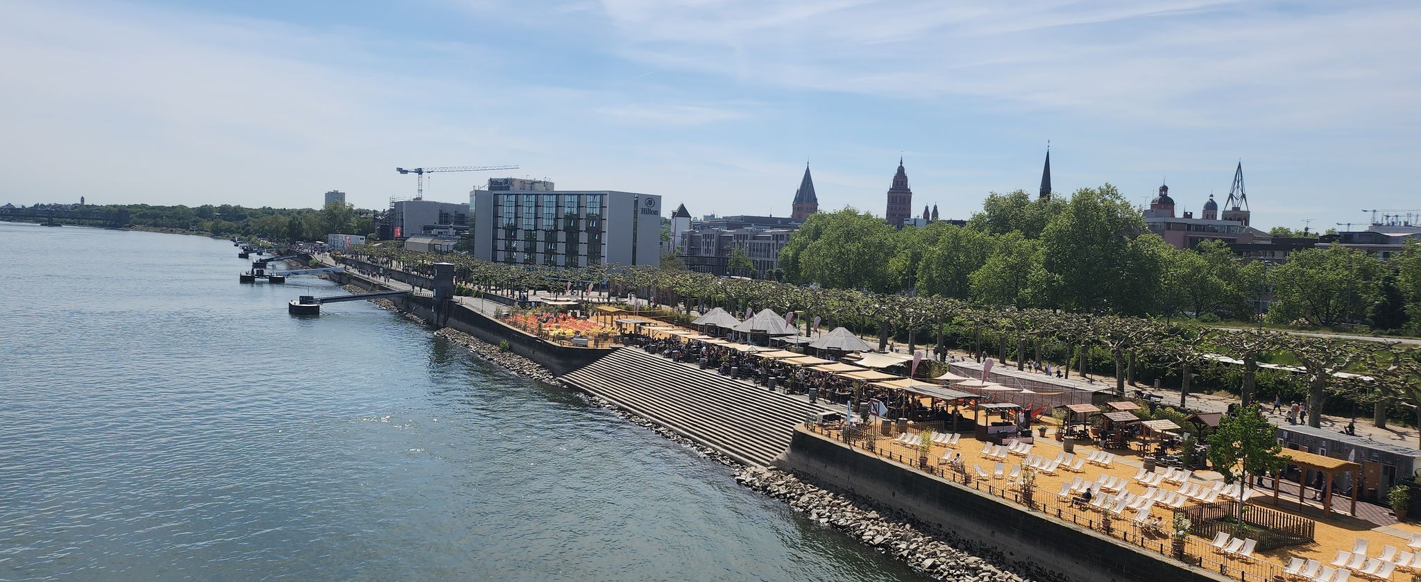 Blick auf Mainz 