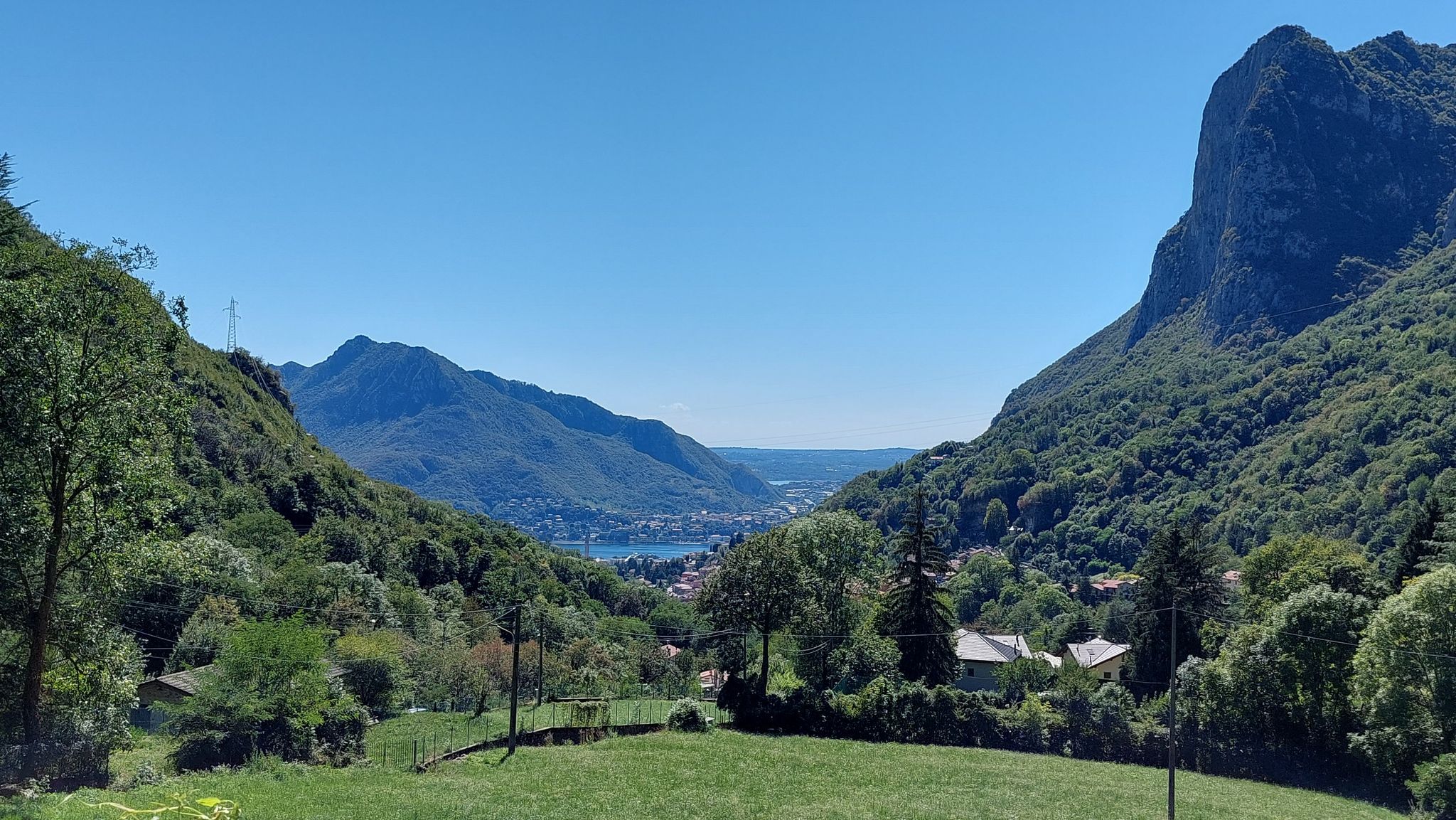 Discesa verso Lecco dalla Val Sassina