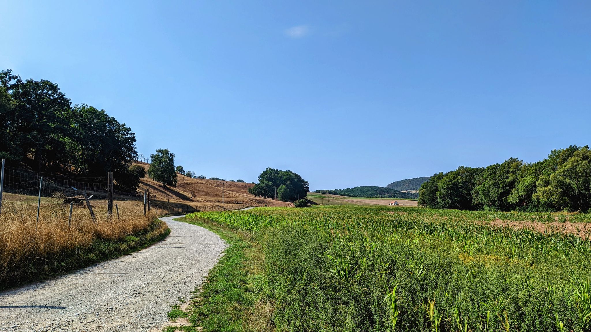 Unterwegs in herrlichen Landschaften