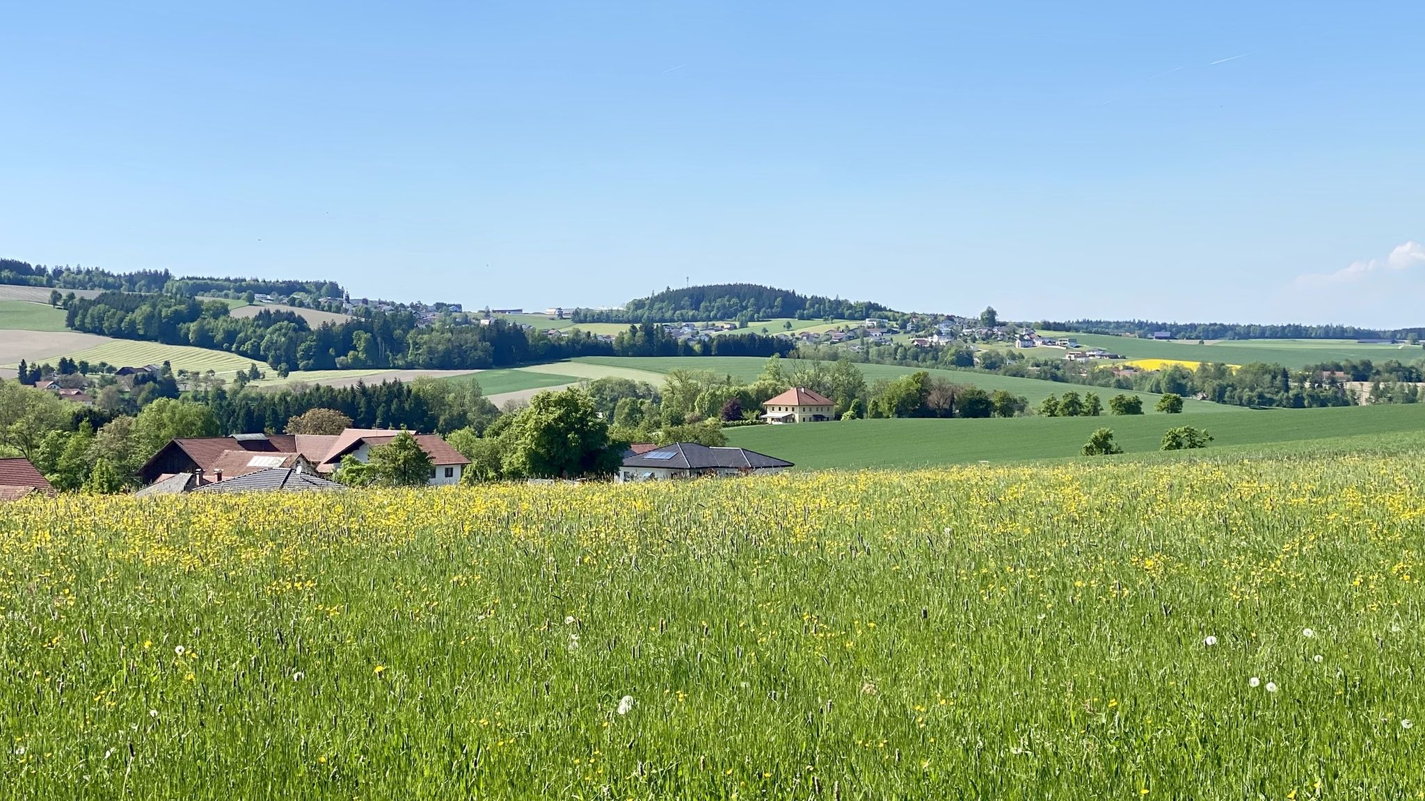 nochmal Taiskirchen oberhalb Pram-Stausee