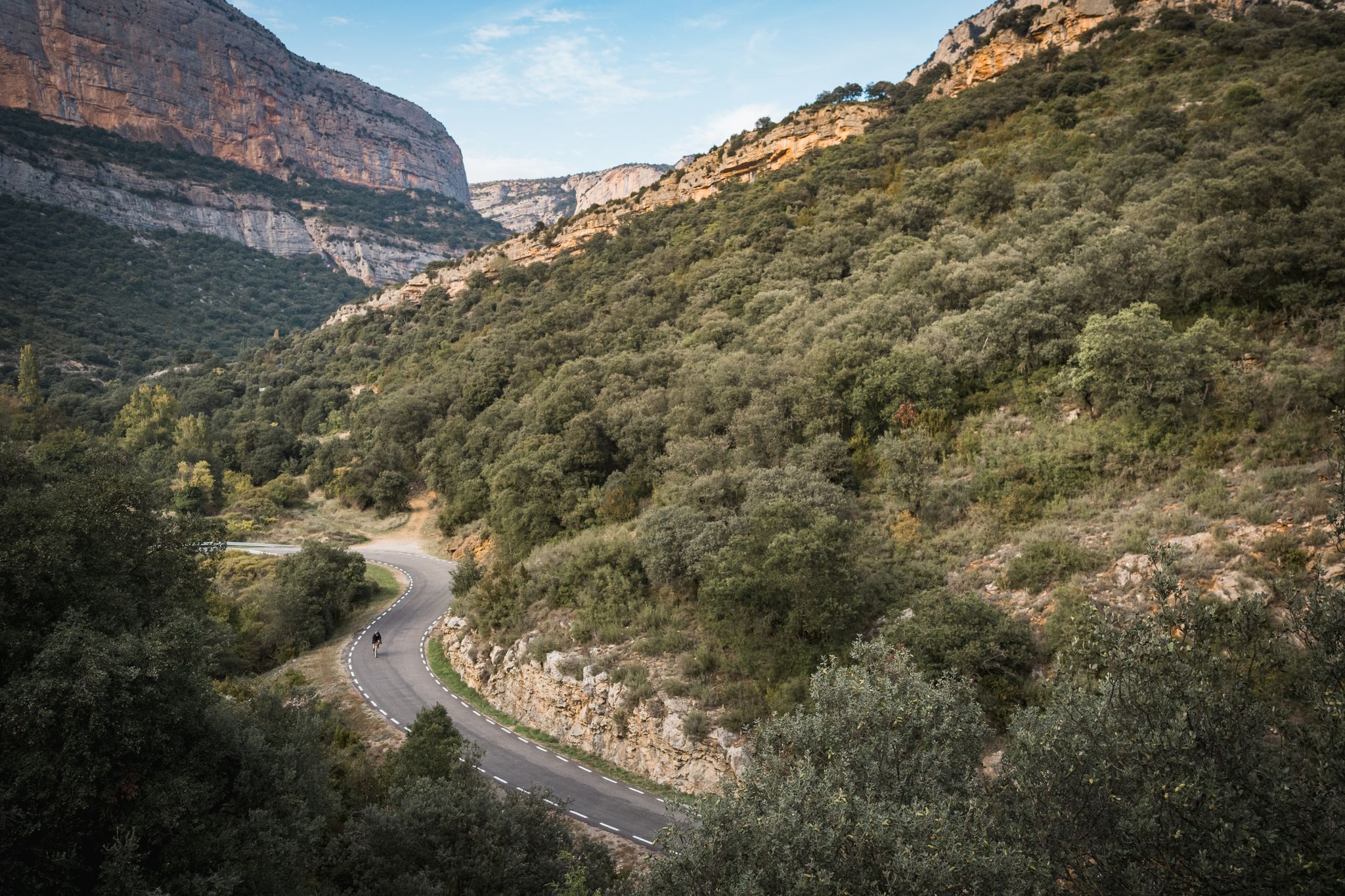Descendiendo por el congosto cerca de Vilanova de Meià