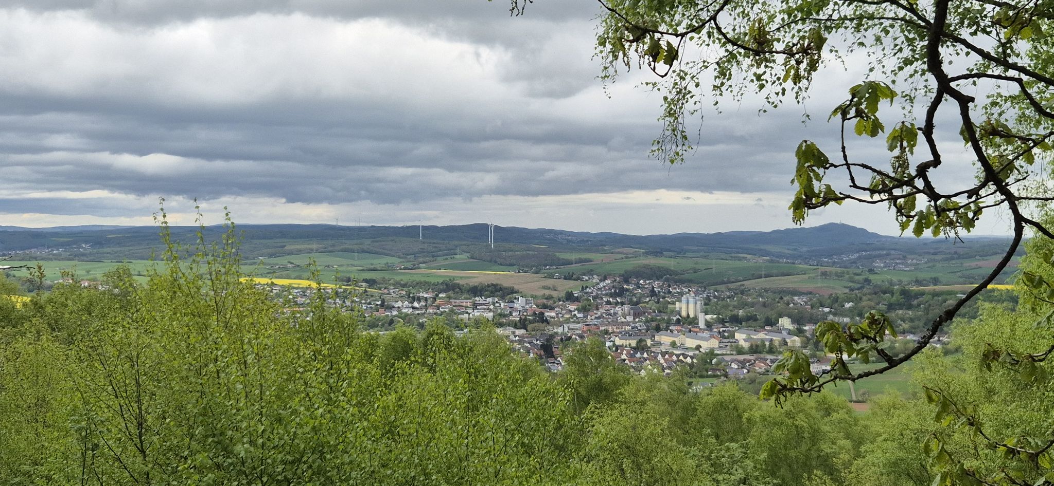 Panoramablick Saarland
