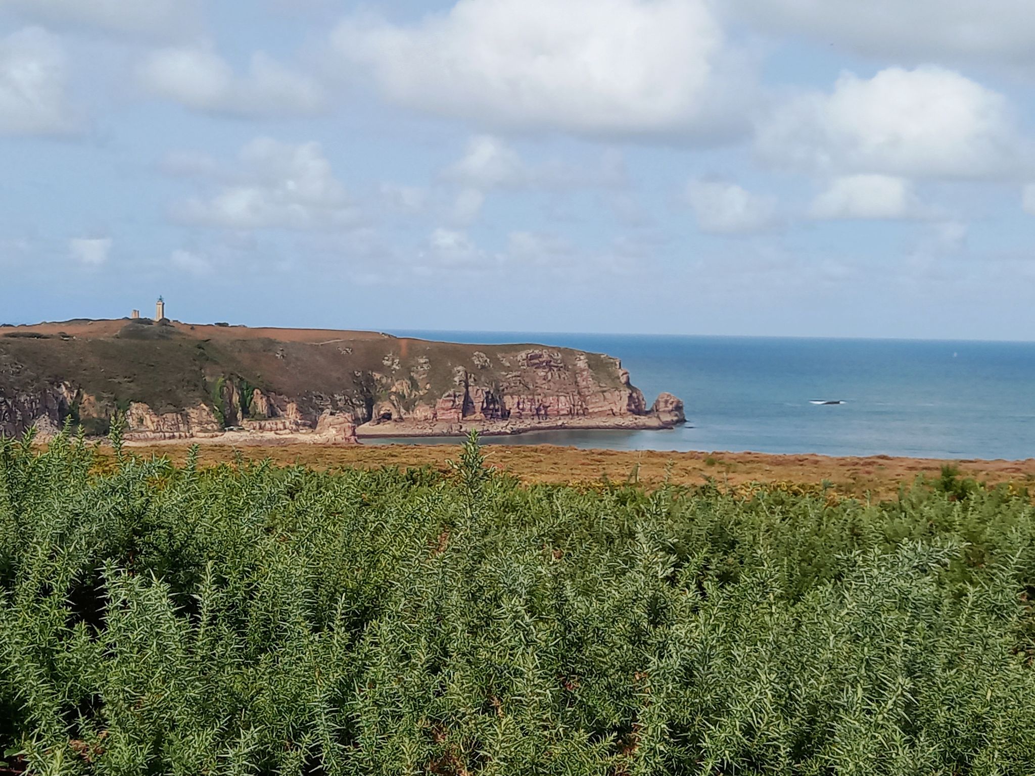 Rückblick zum Cap Frehel
