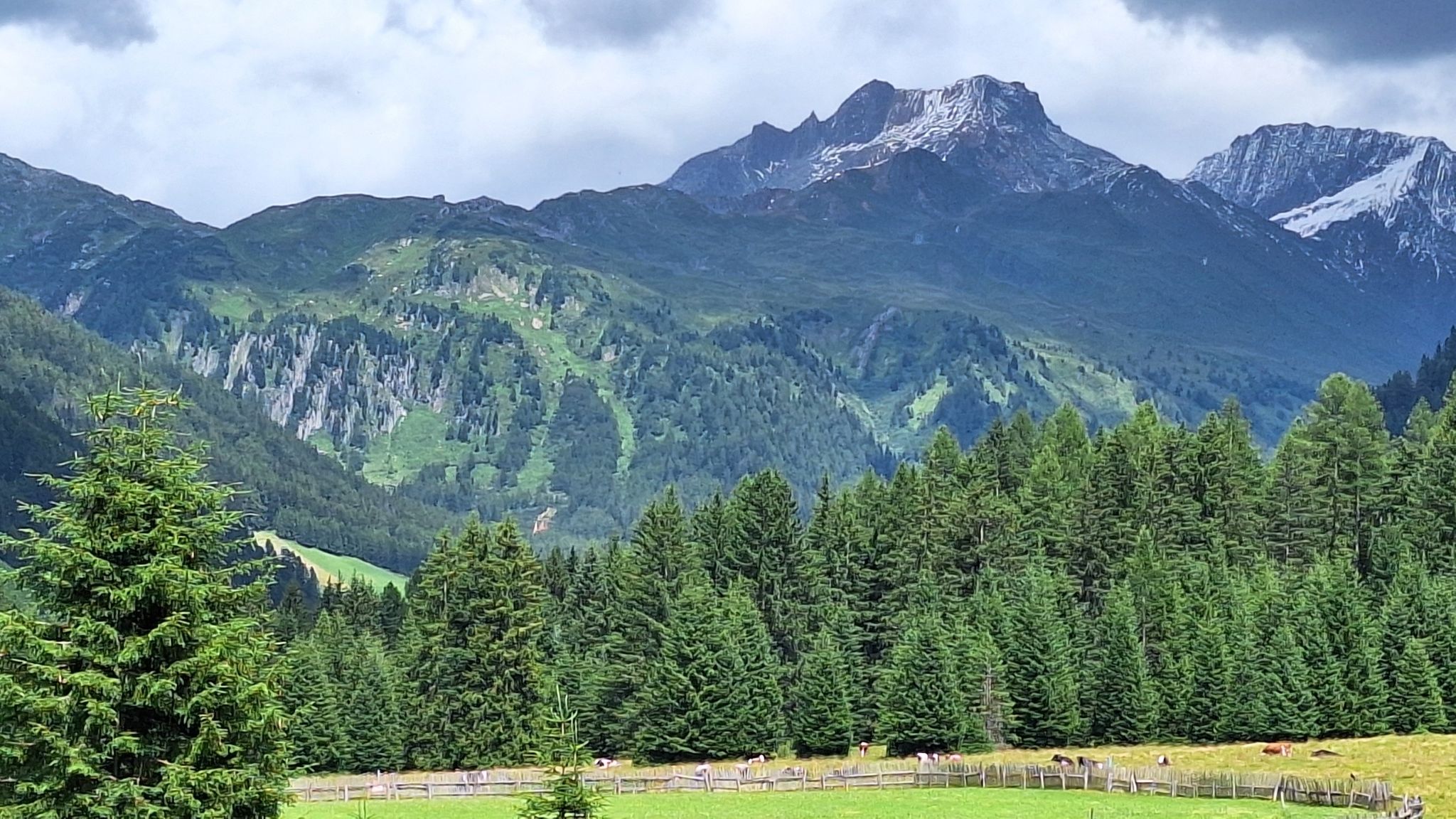 Blick zurück aufs Pfitscherjoch / Pfitscherjochhaus