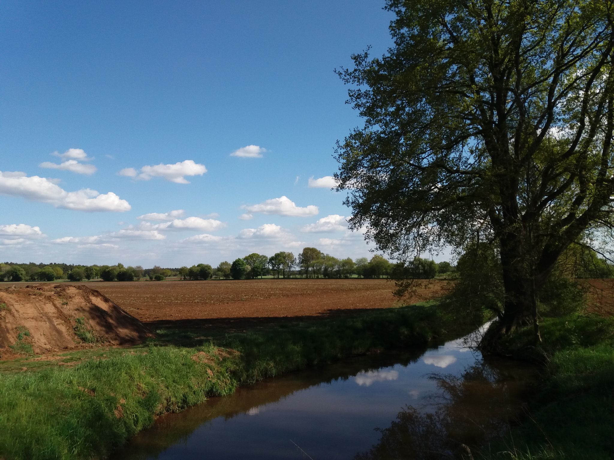 Ems-Vechte-Kanal, an der Lee
