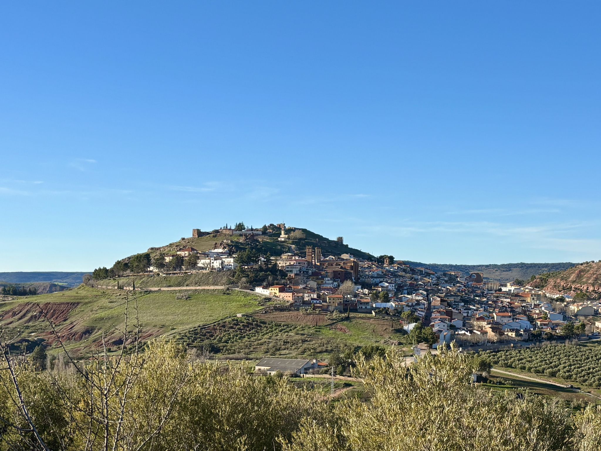 La colline de San Cristóbal et Alcaraz