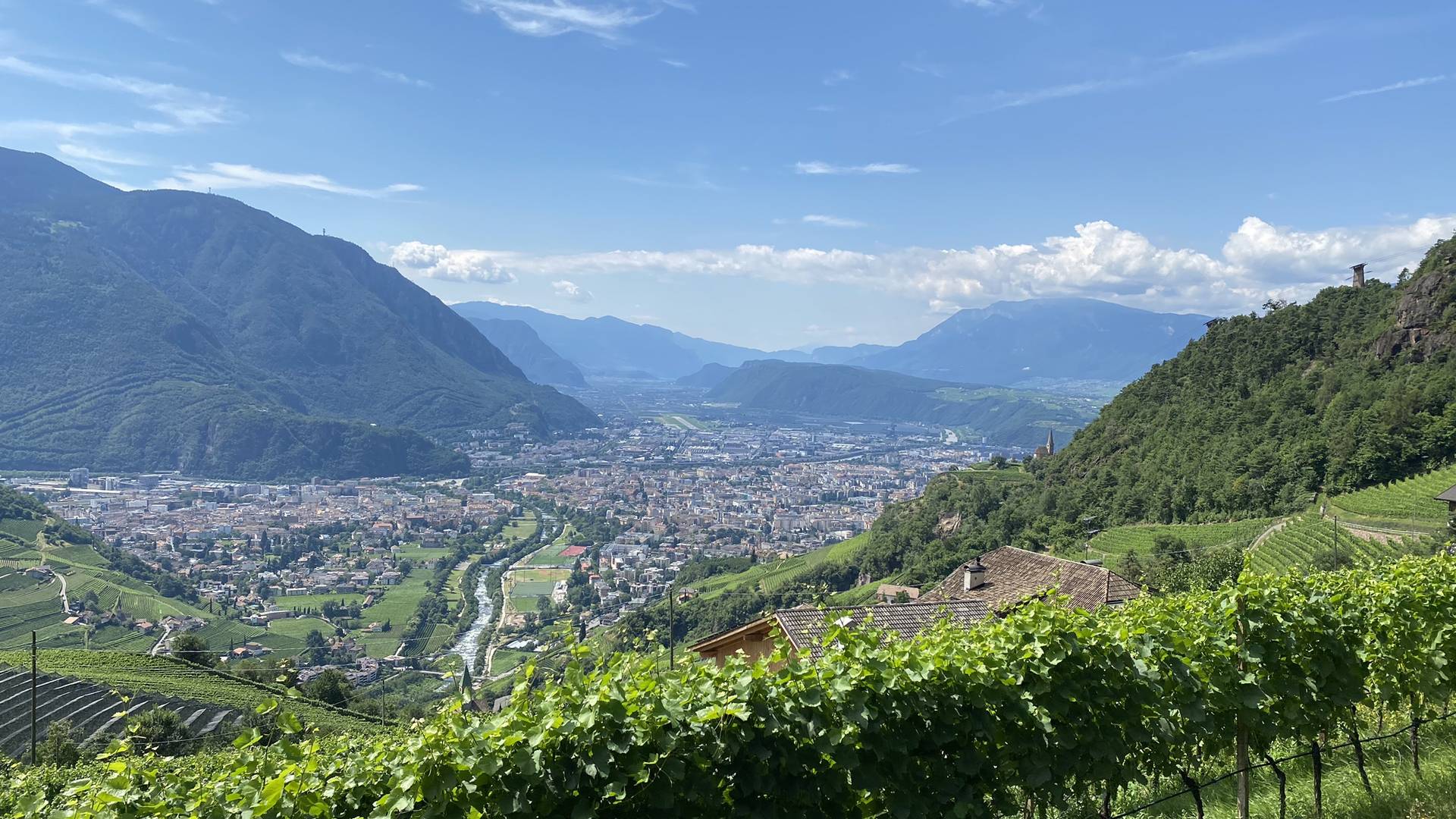 Wanderung zu Gasthaus Rafenstein Bozen
