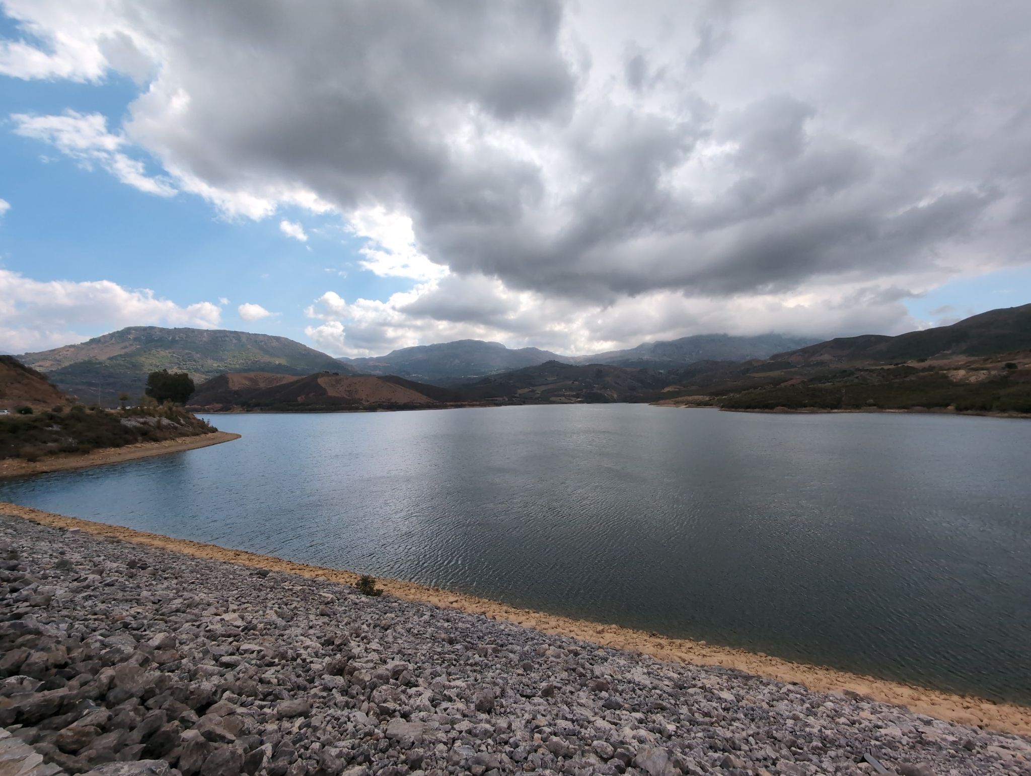 View over the reservoir