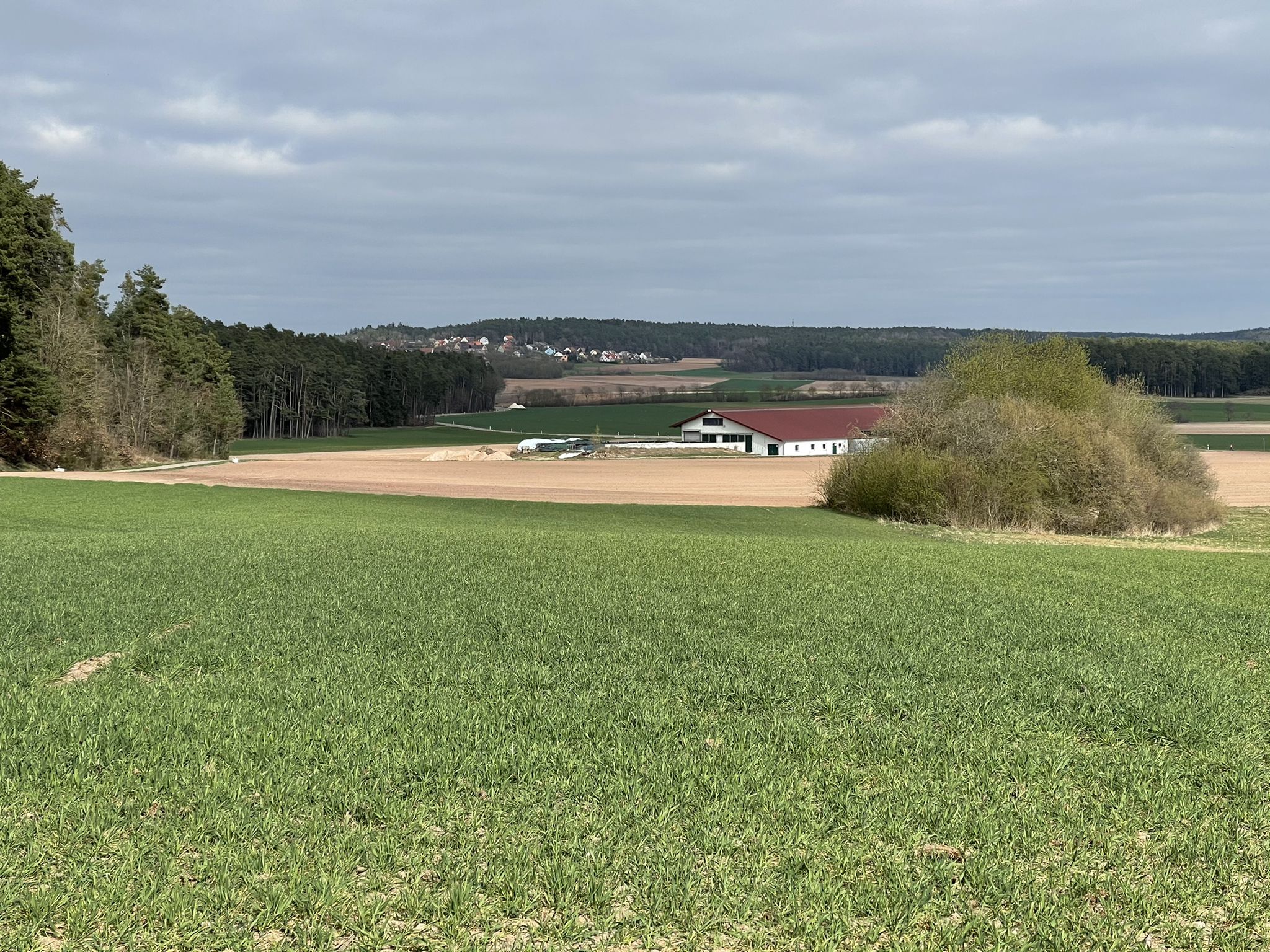 Blick auf Eichenberg
