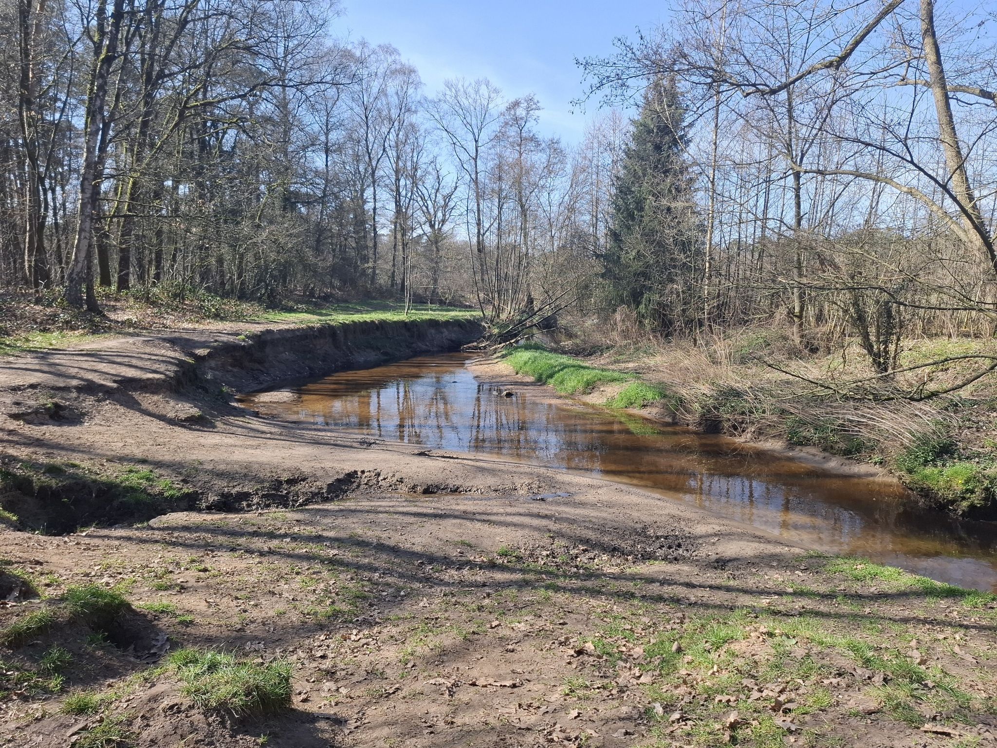 Gammelkerbeek in het Hulsbeek