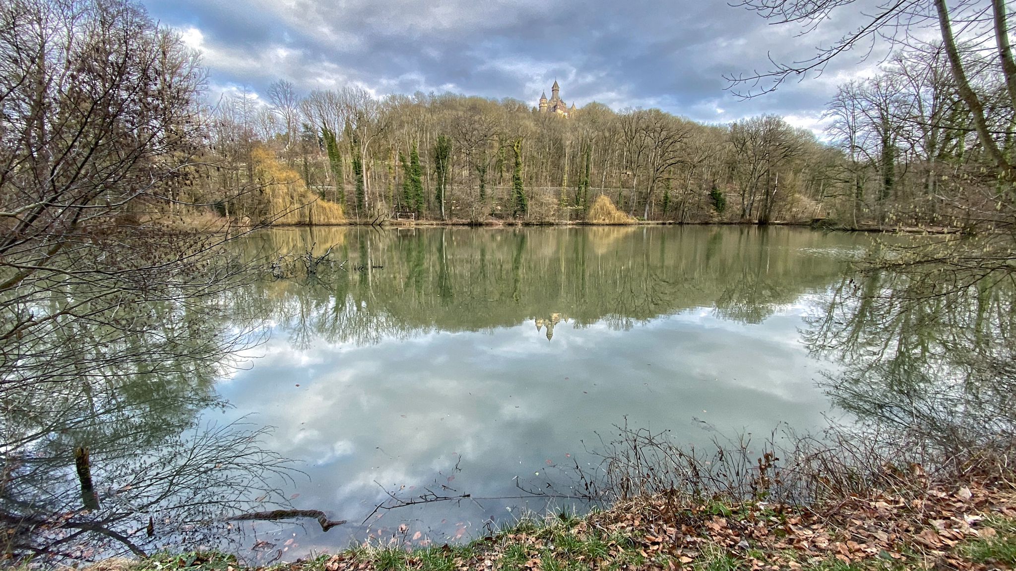 Der große Weiher.