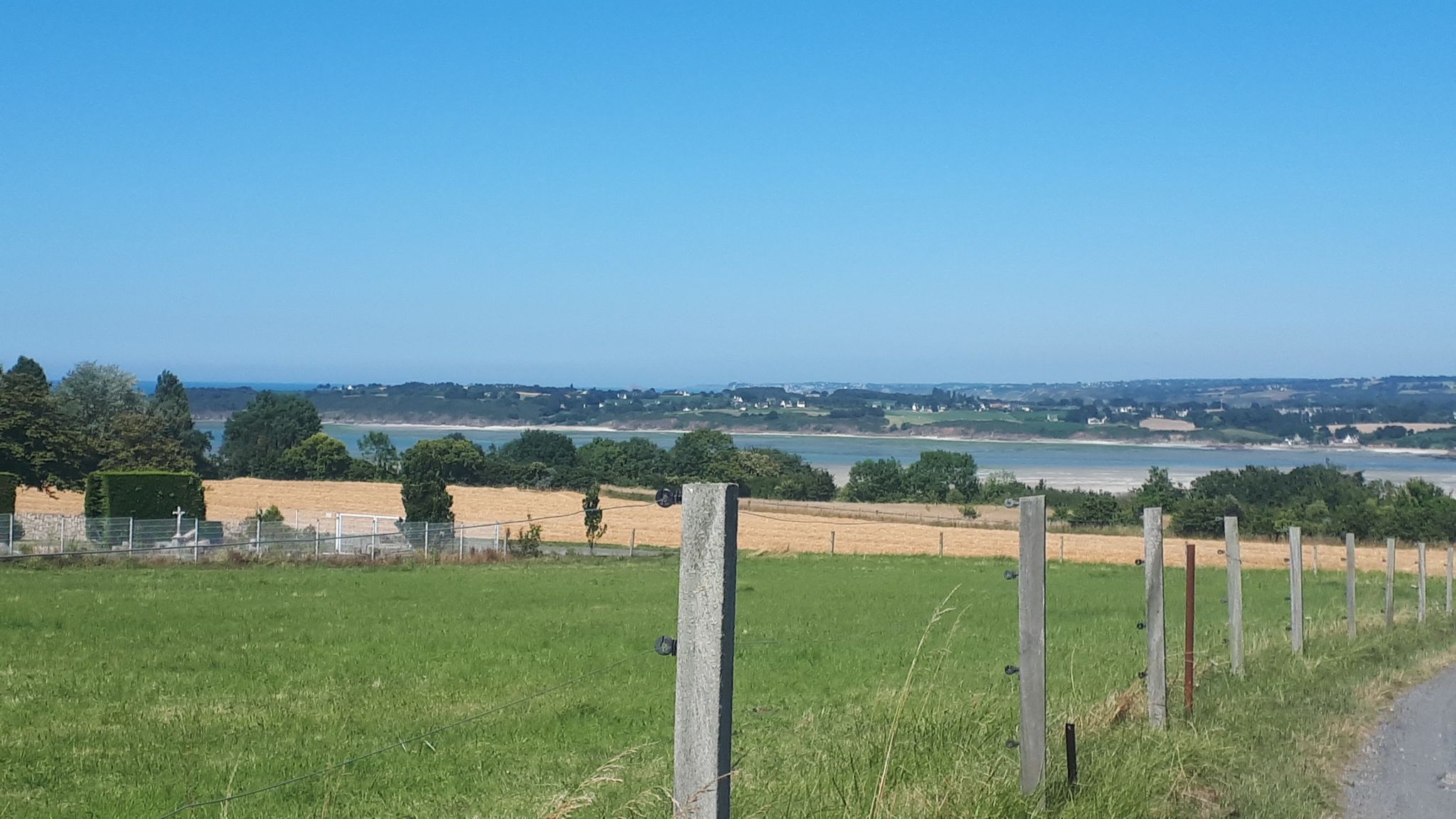 fond de la baie de st Brieuc