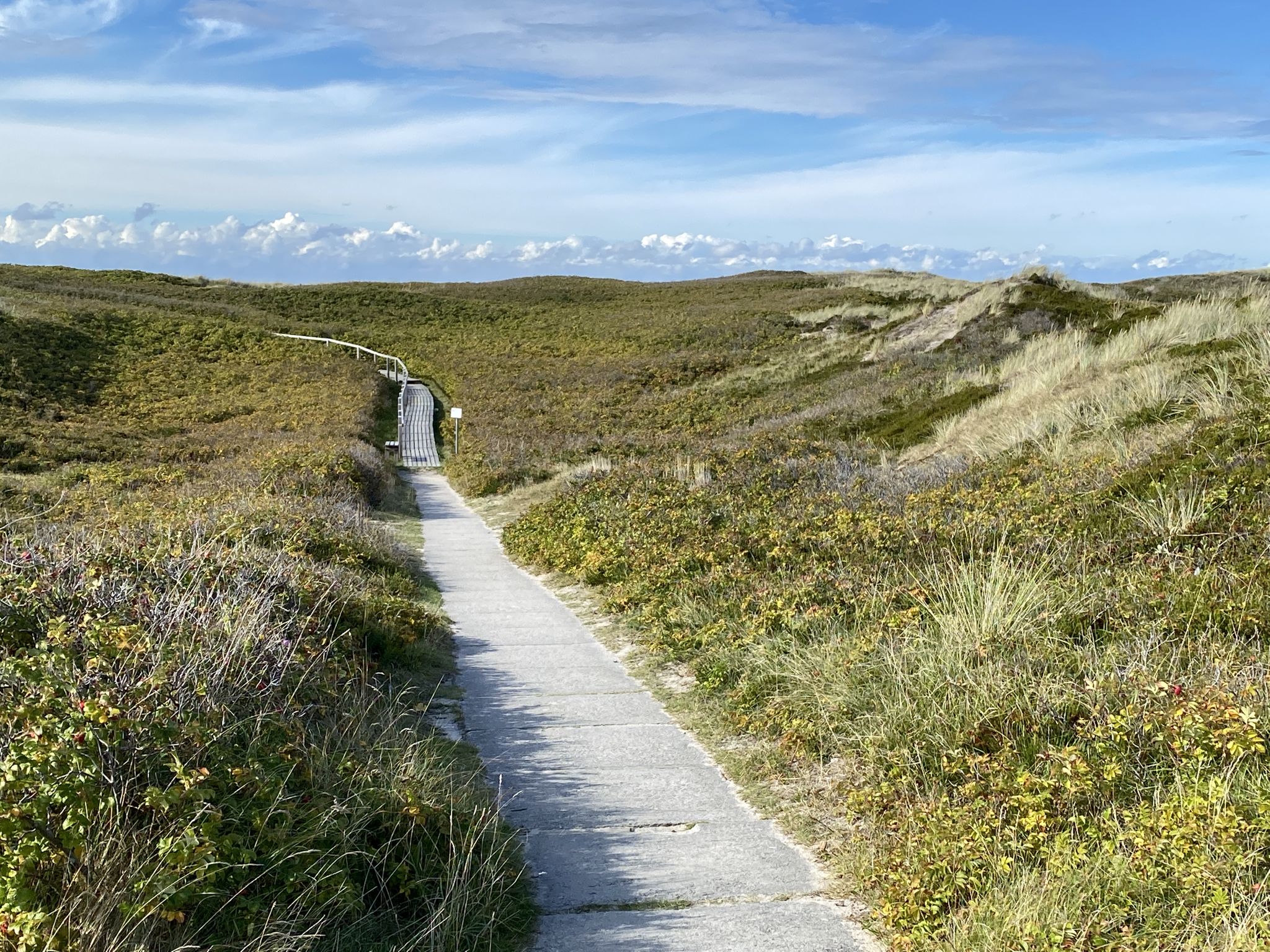 Dünenwanderweg nach Rantum