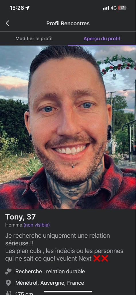 user avatar